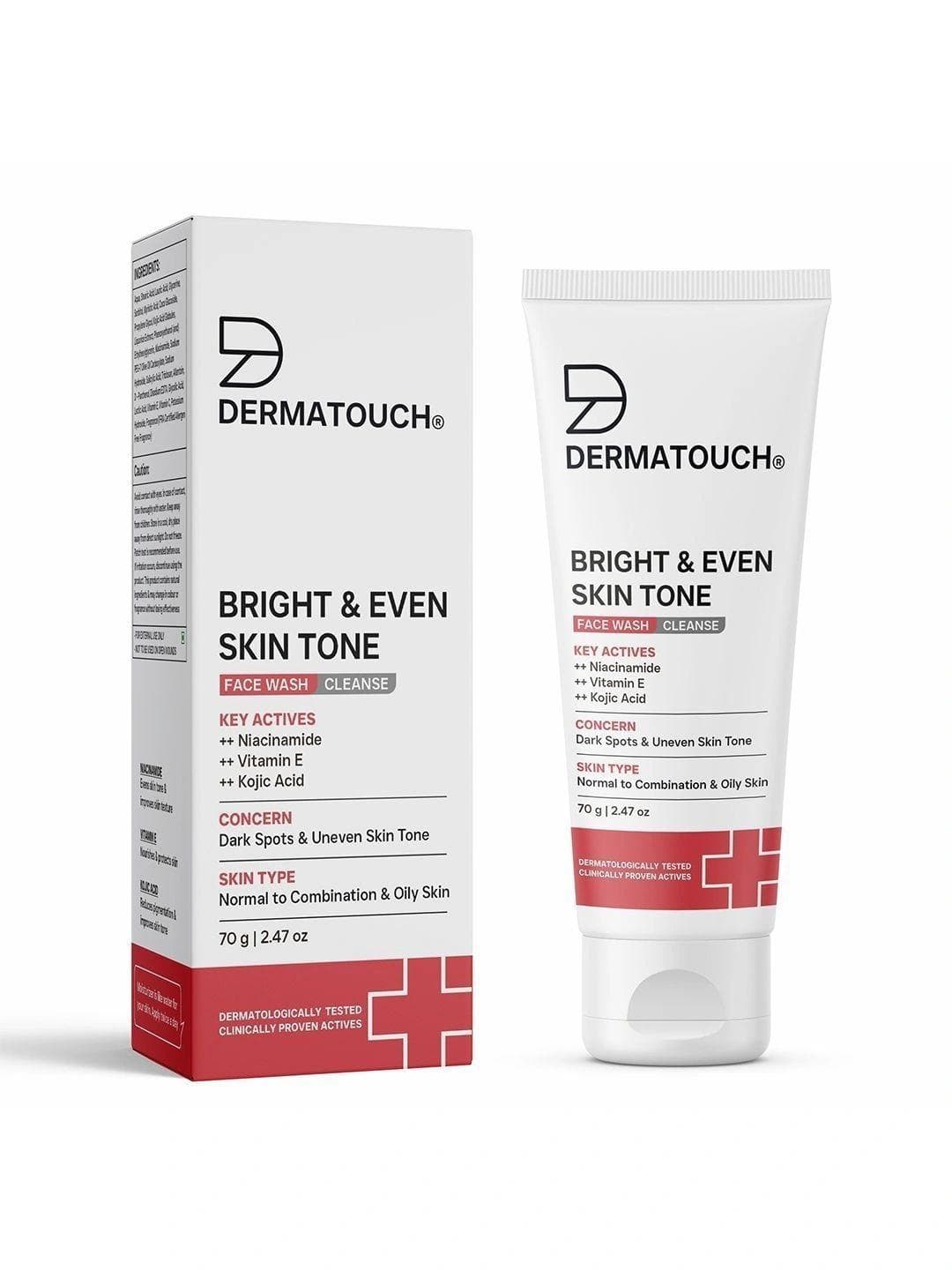 Buy Dermatouch Dailyglow Bright & Even Skin Tone Face Wash 70g - - Personal Care for Unisex