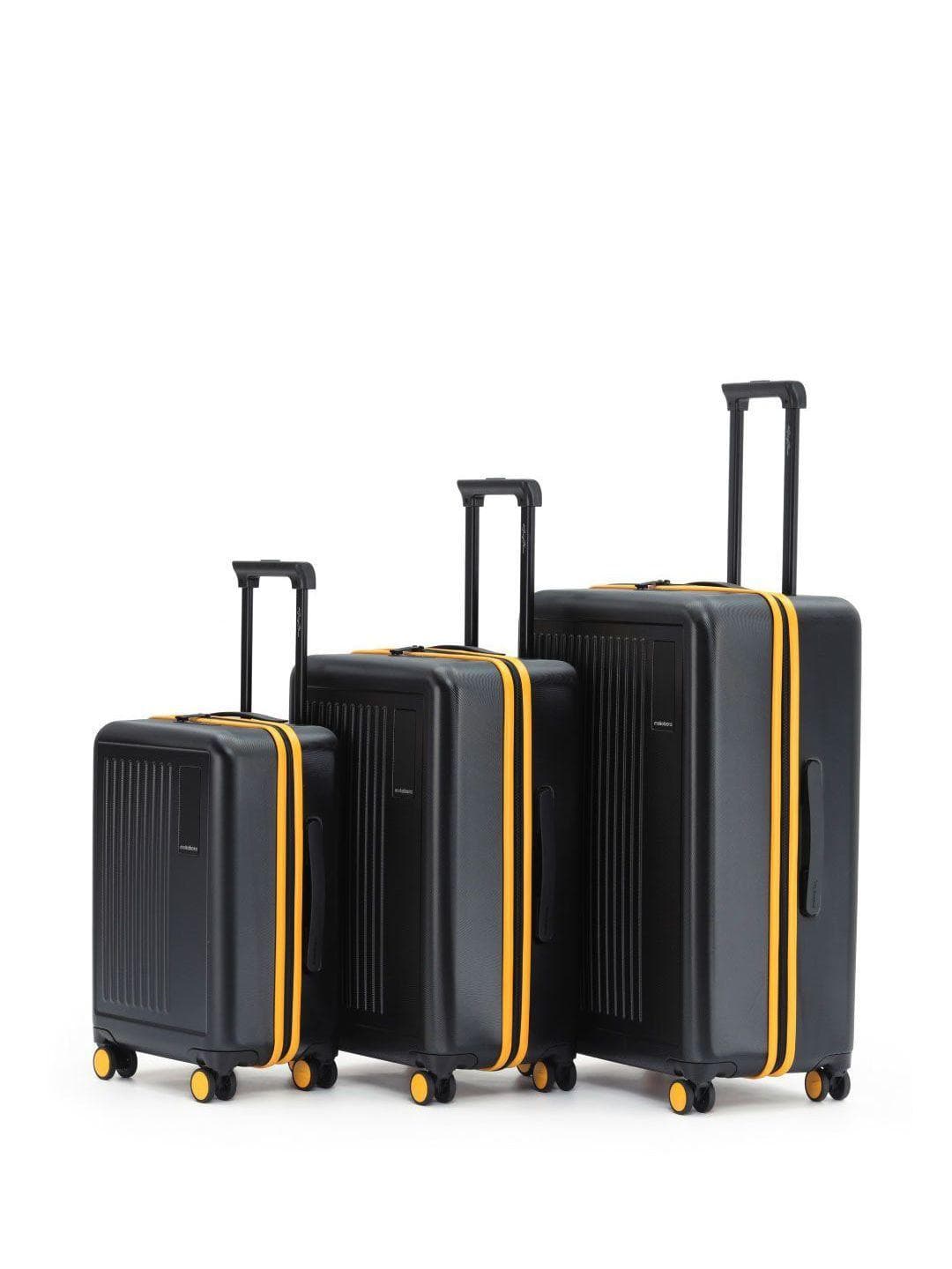 MOKOBARA Set of 3 The Transit Polycarbonate Trolley Bag 40L-65L-100L