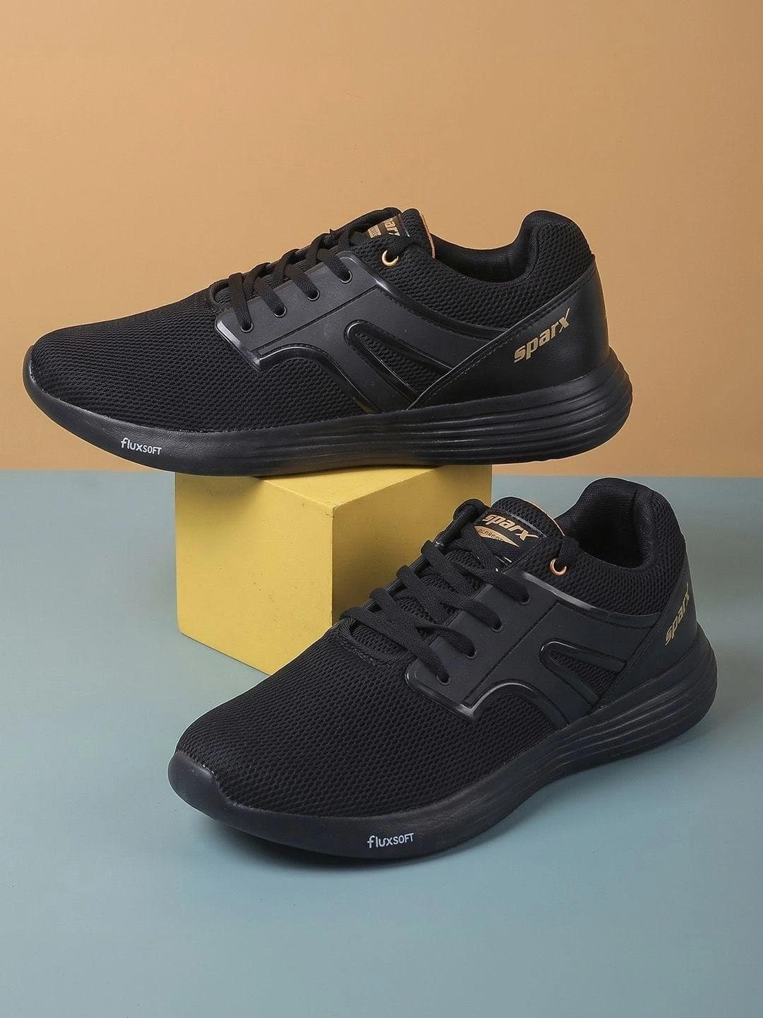 Buy Sparx Men Black Textile Running Non Marking Shoes - - Footwear for Men