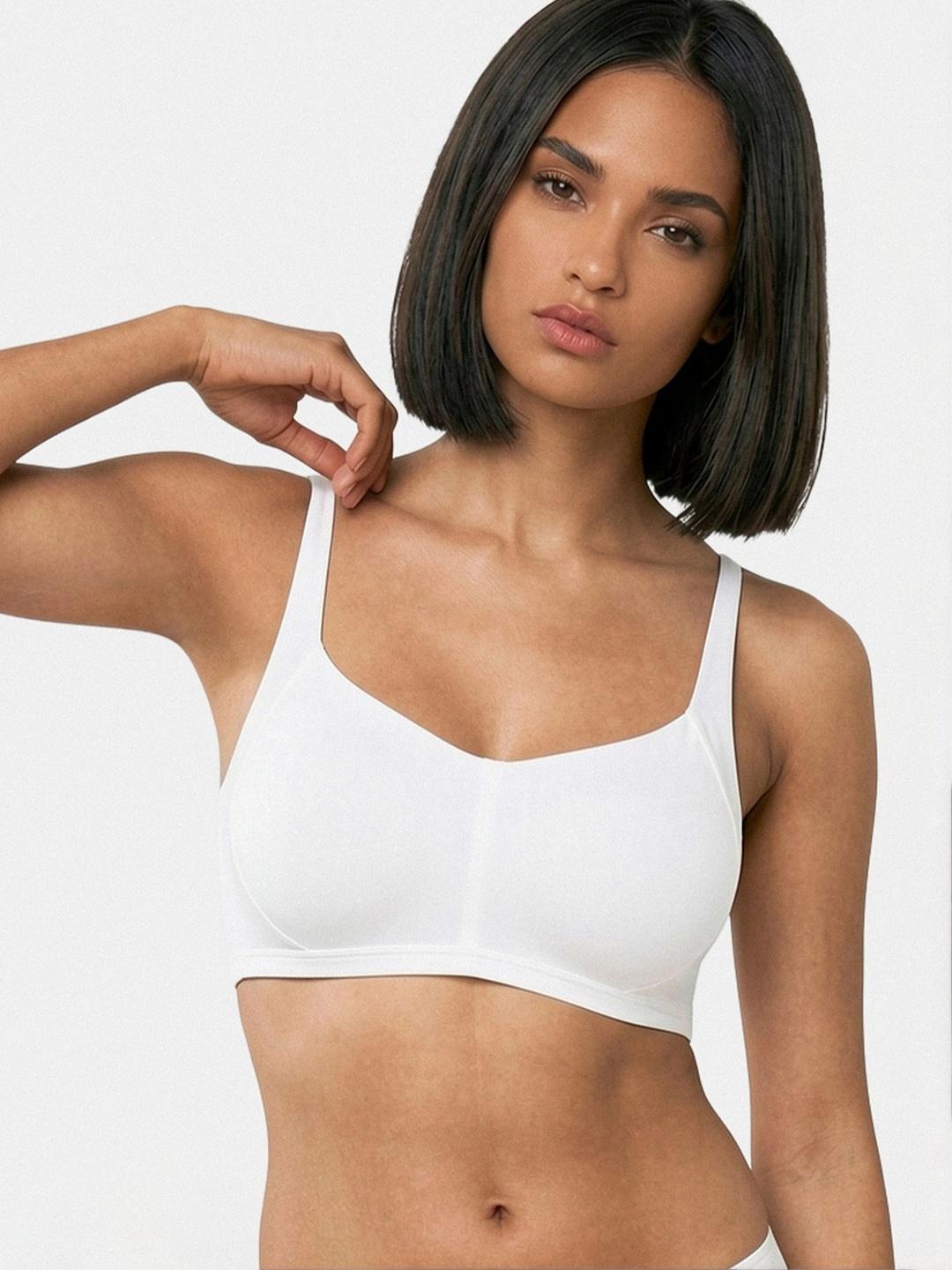 Buy Enamor Cotton Eco Antimicrobial Comfort Minimizer Bra A058 - - Apparel for Women