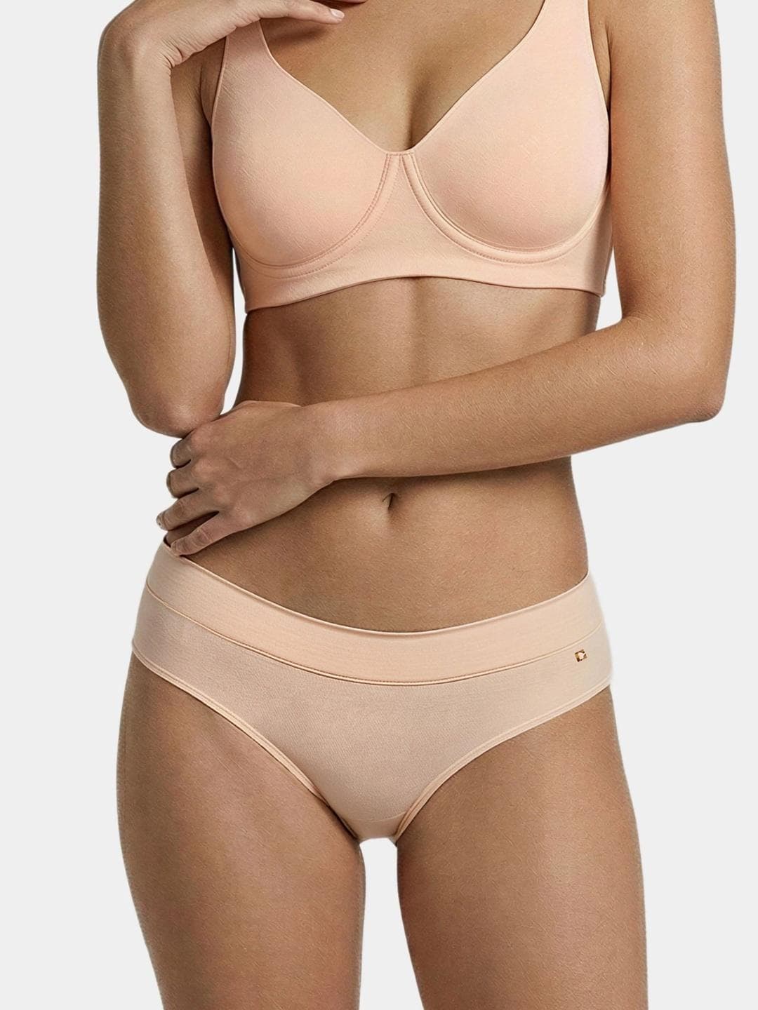 Enamor Mid-Rise Anti Rash Antimicrobial Basic Briefs IP01 PRLB