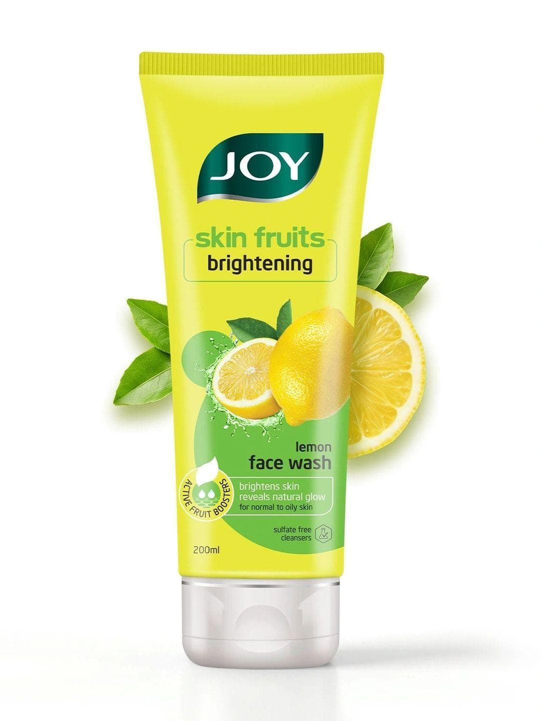 Buy JOY Skin Fruits Brightening Lemon Face Wash 200 Ml - - Personal Care for Unisex