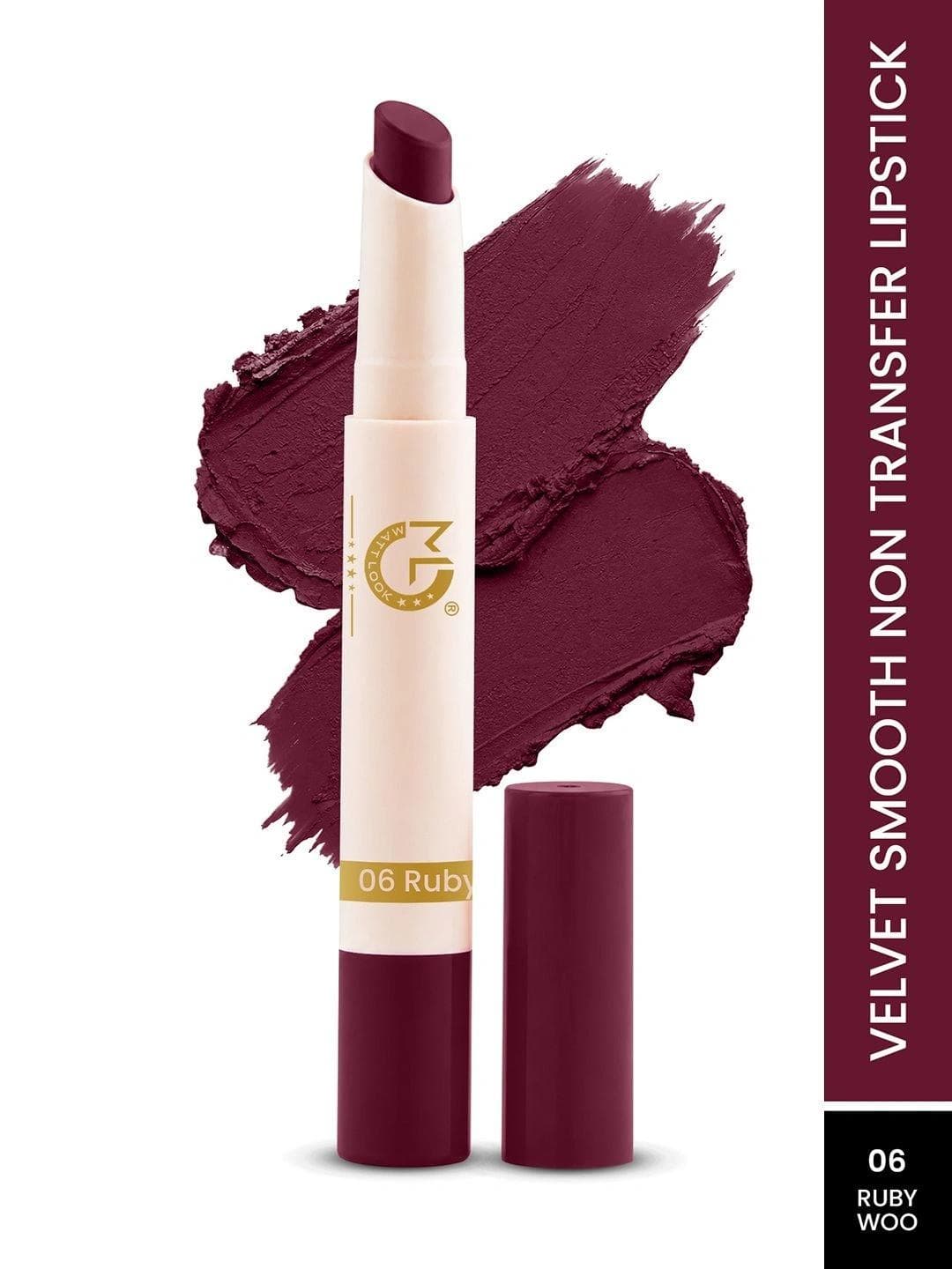 Buy MATTLOOK Velvet Smooth Non Transfer Lipstick Ruby Woo - - Personal Care for Women