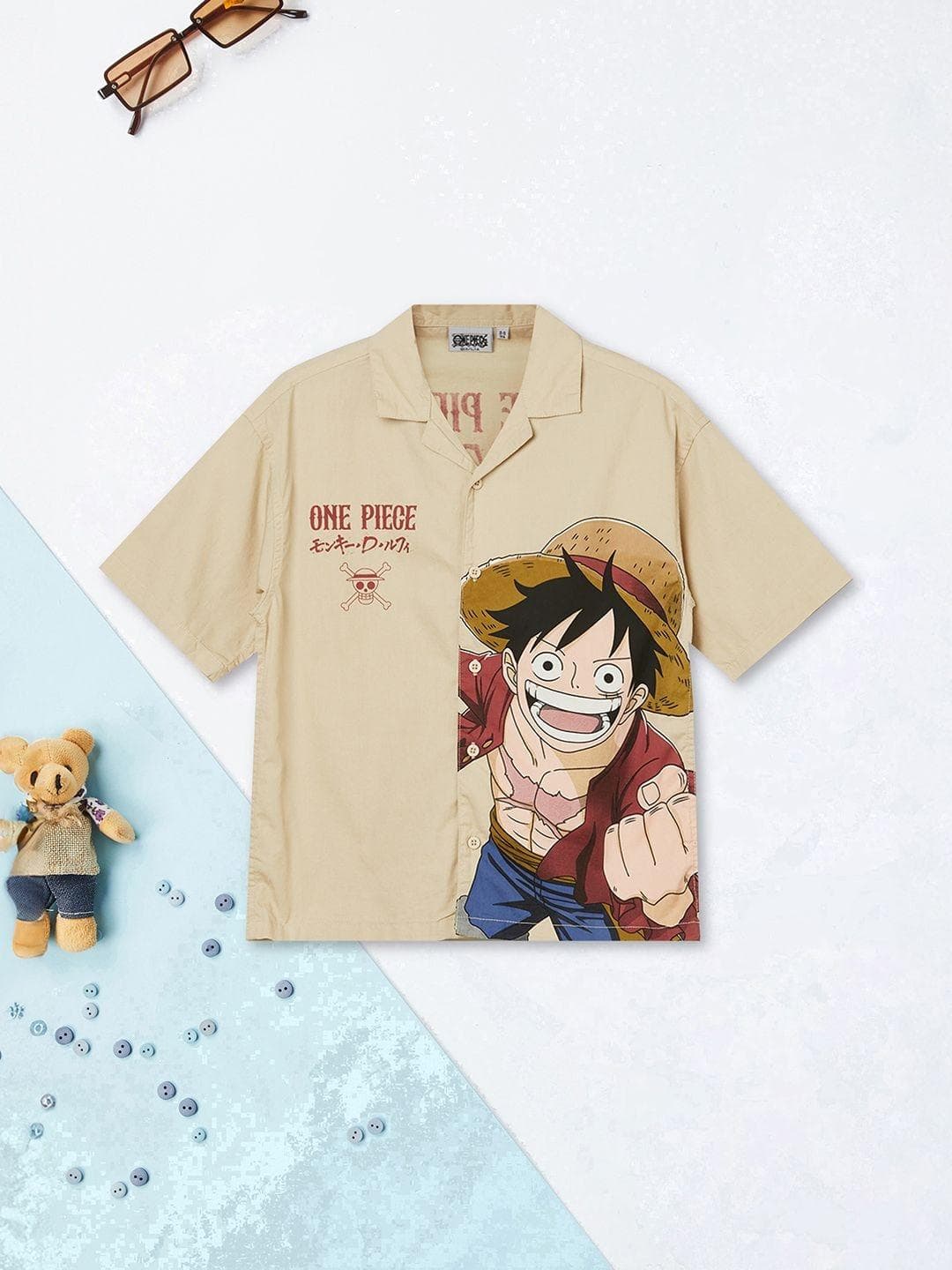 max Boys Printed Casual Shirt