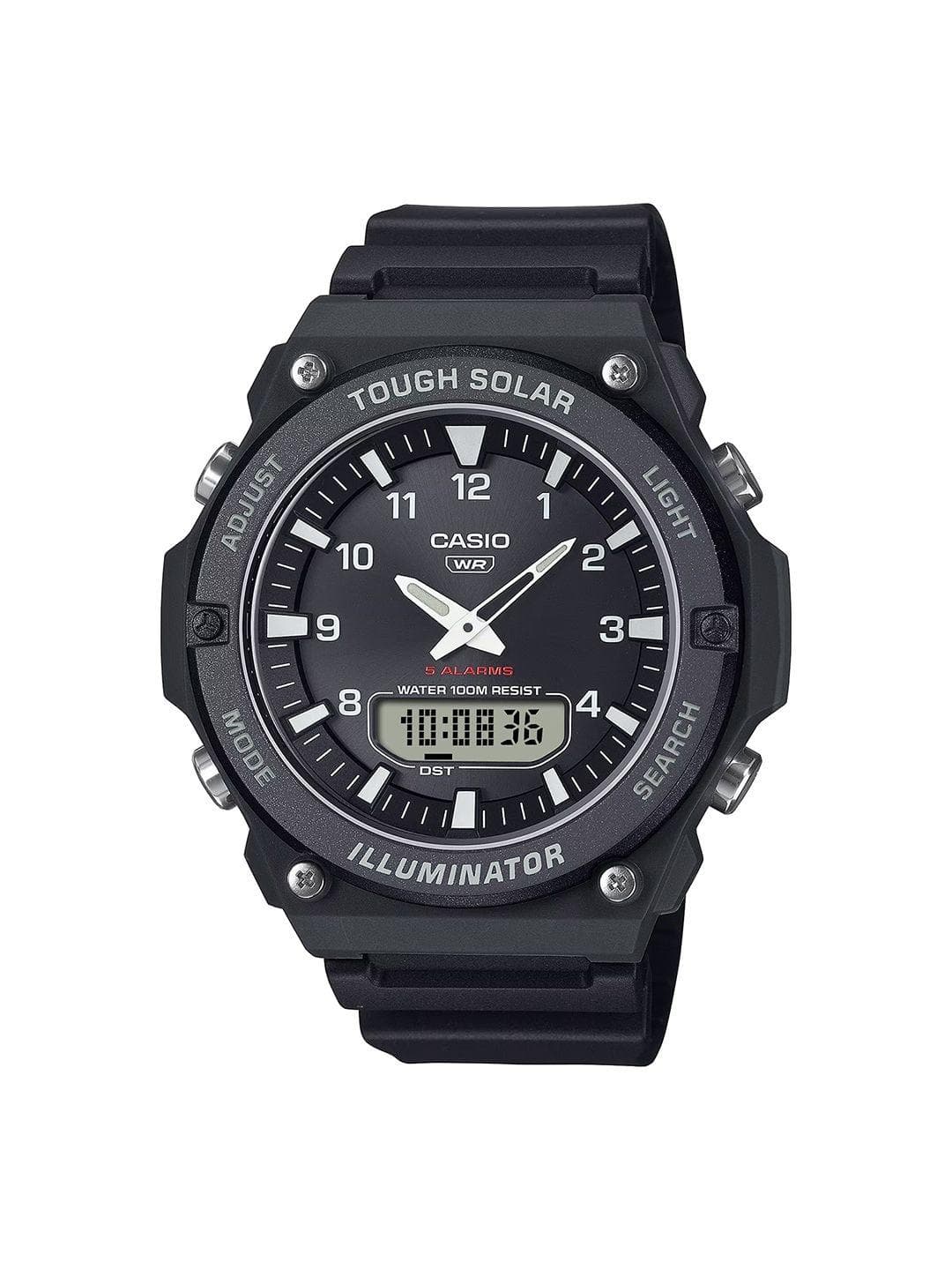 Buy CASIO Men Dial & Straps Analogue And Digital Chronograph Solar Powered Watch AD286 - - Accessories for Men