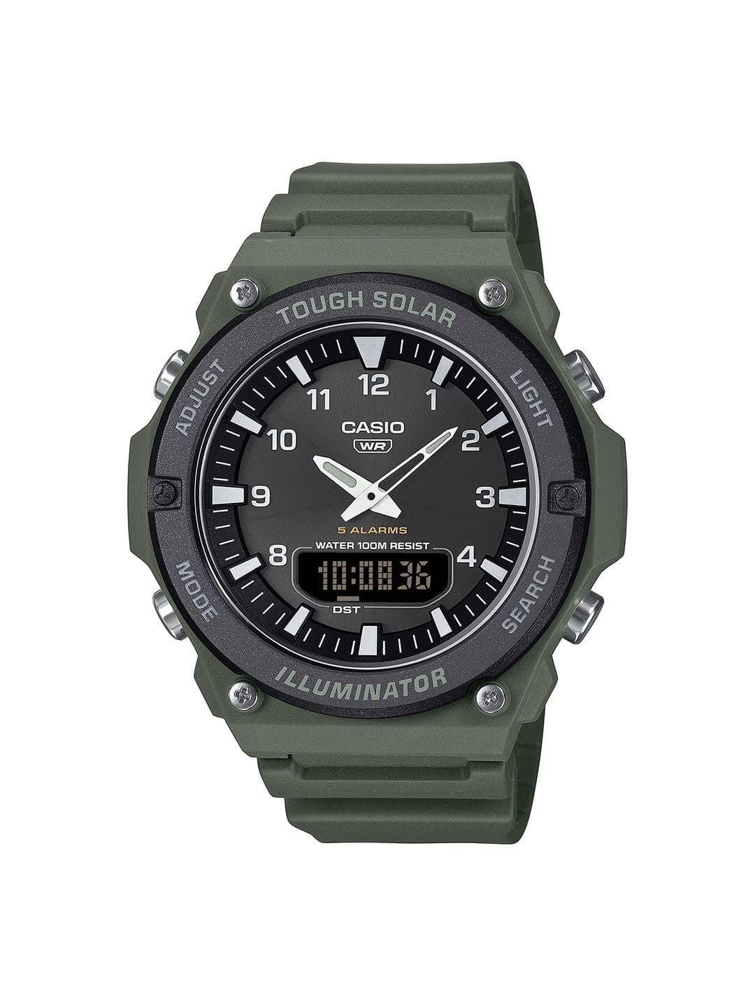 Buy CASIO Men Dial & Straps Analogue And Digital Solar Powered Watch AD287 - - Accessories for Men