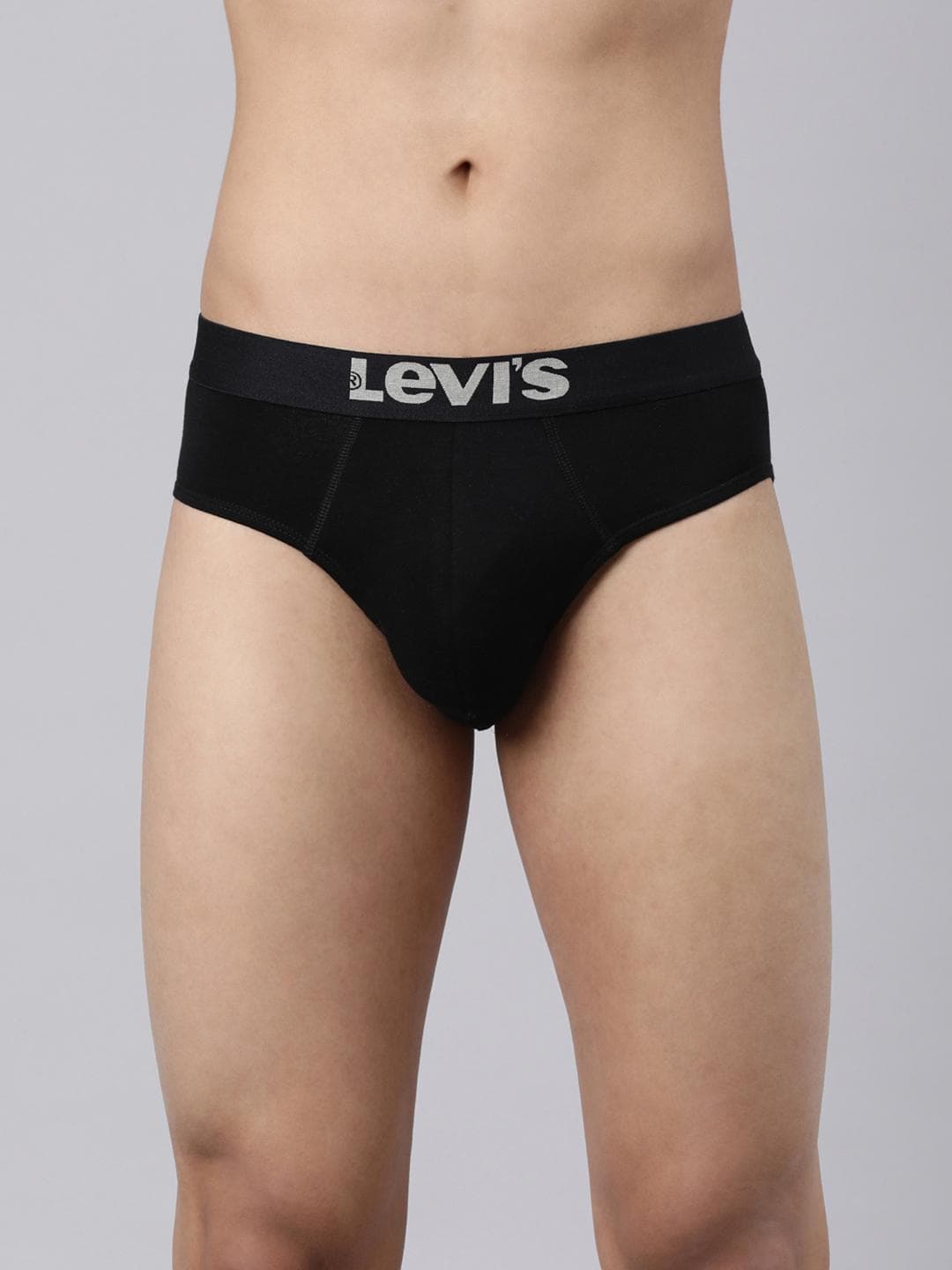 Buy Levis Men Solid Cotton Ultrasoft Waistband Brief With Smartskin Technology - - Apparel for Men