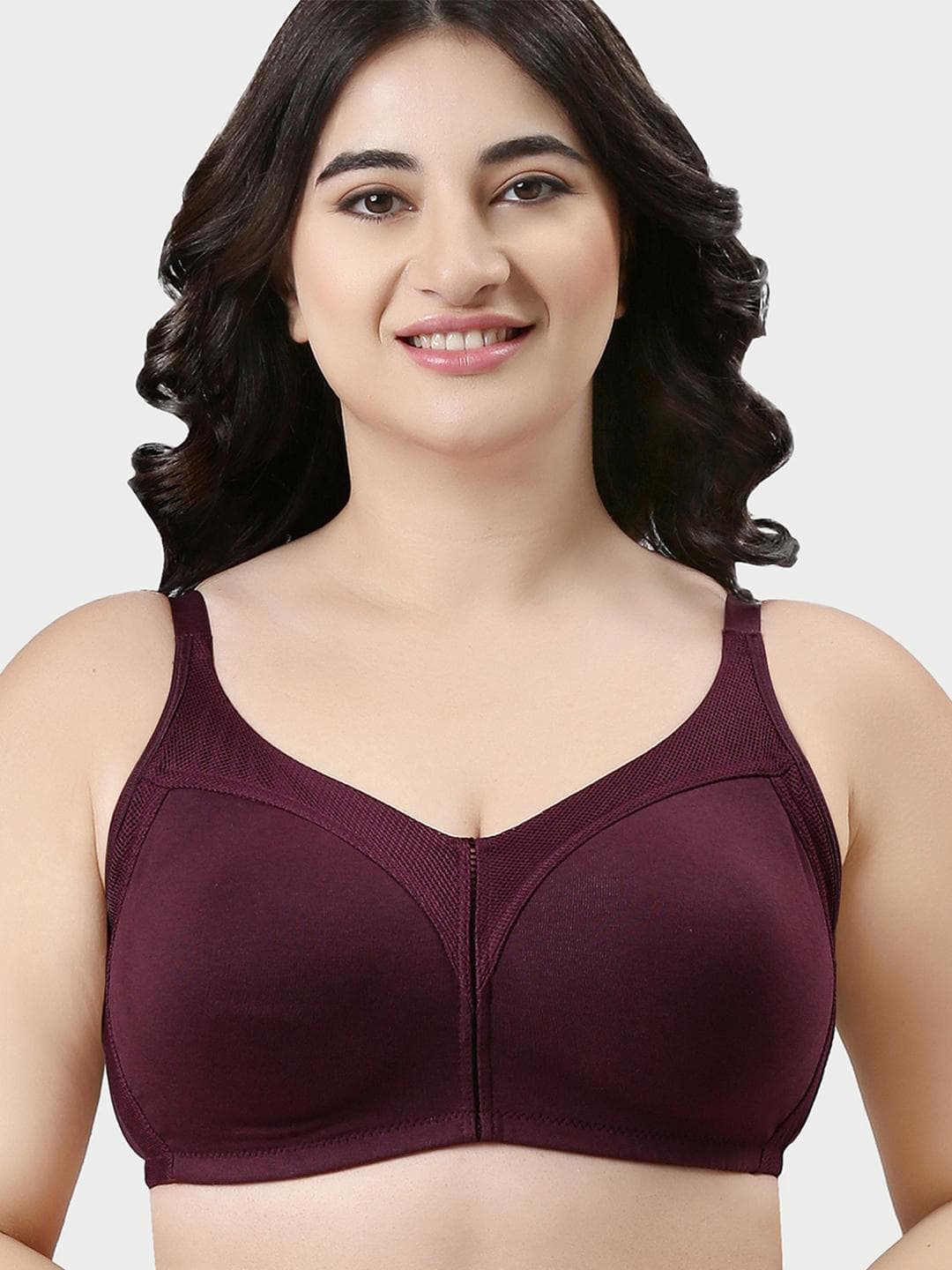 Enamor Fab-Cool M-Frame Full Support Stretch Cotton Bra Ab75