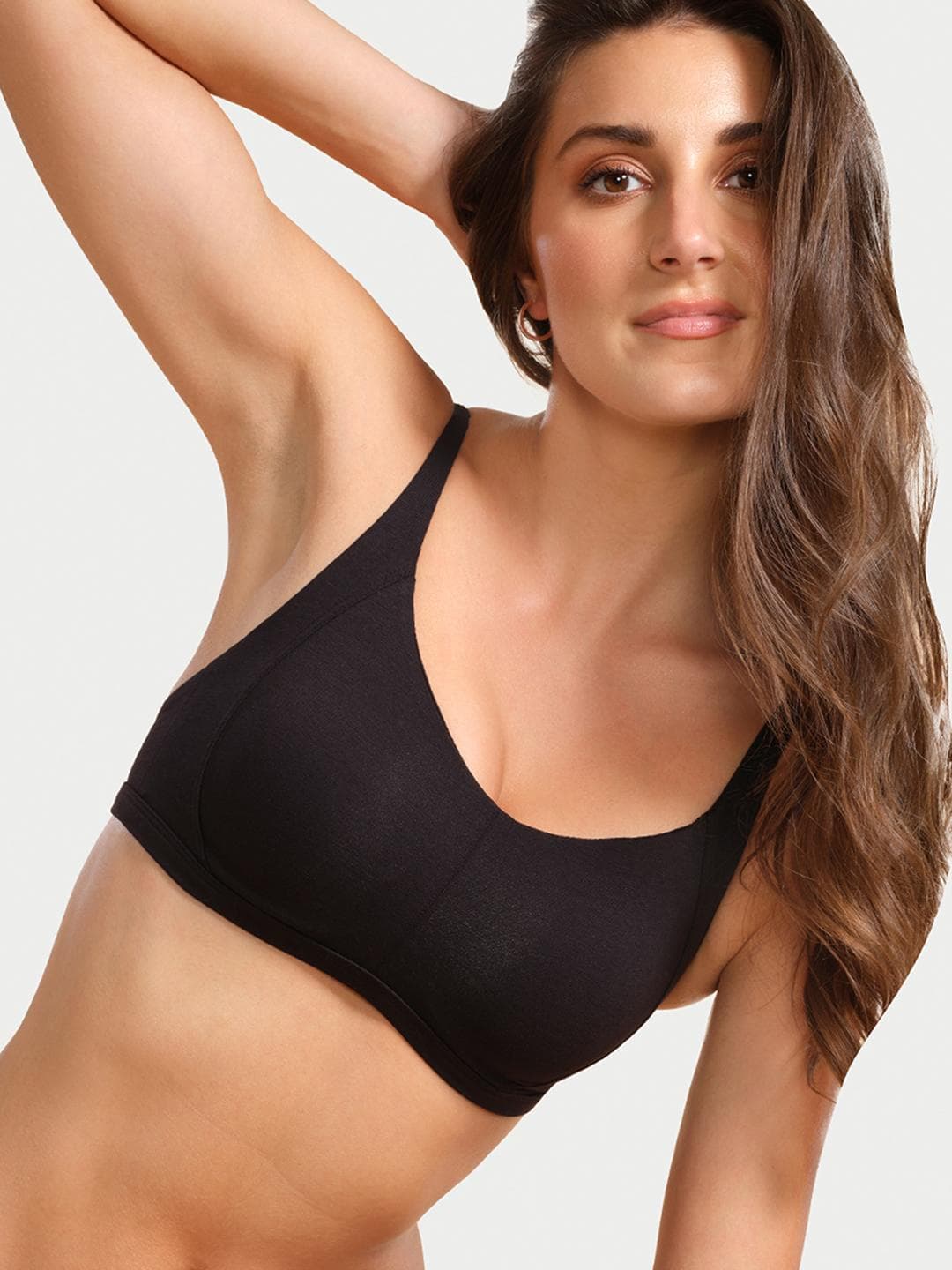 Buy Enamor Intellifresh Eco Antimicrobial Cotton Minimizer Bra A058 - - Apparel for Women