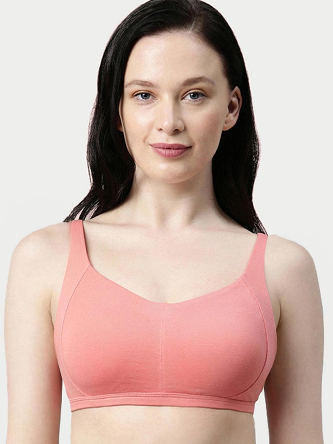 Enamor Intellifresh Eco-Antimicrobial Cotton Minimizer Bra A058