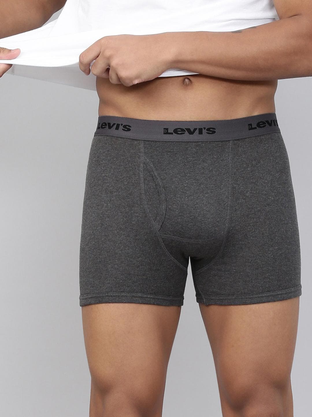 Levis Men Pure Cotton Long Length Trunk with Ultrasoft Waistband