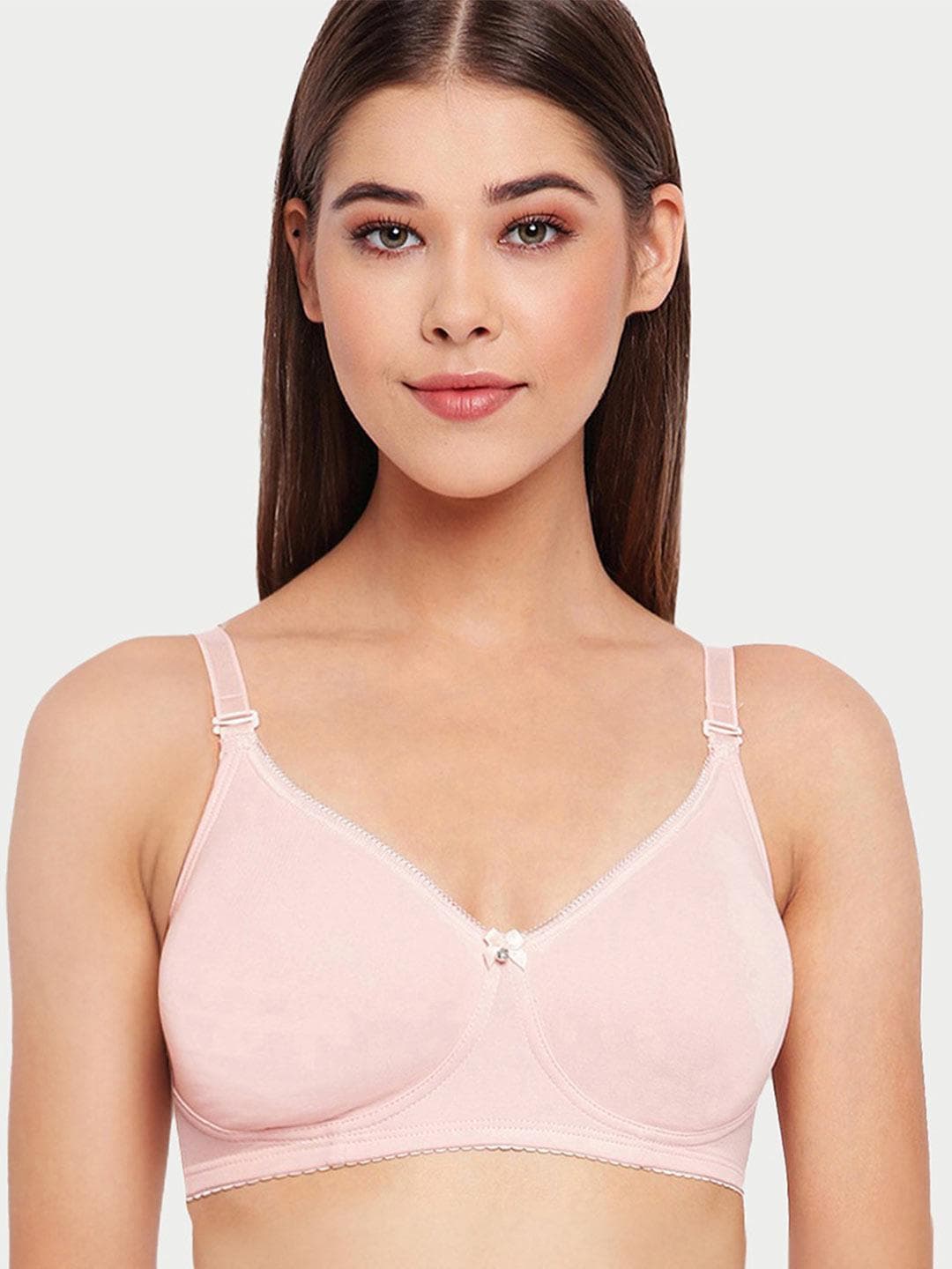 Enamor Non Padded Non-Wired Full Coverage Comfort Shaper with Removable Straps T-Shirt Bra