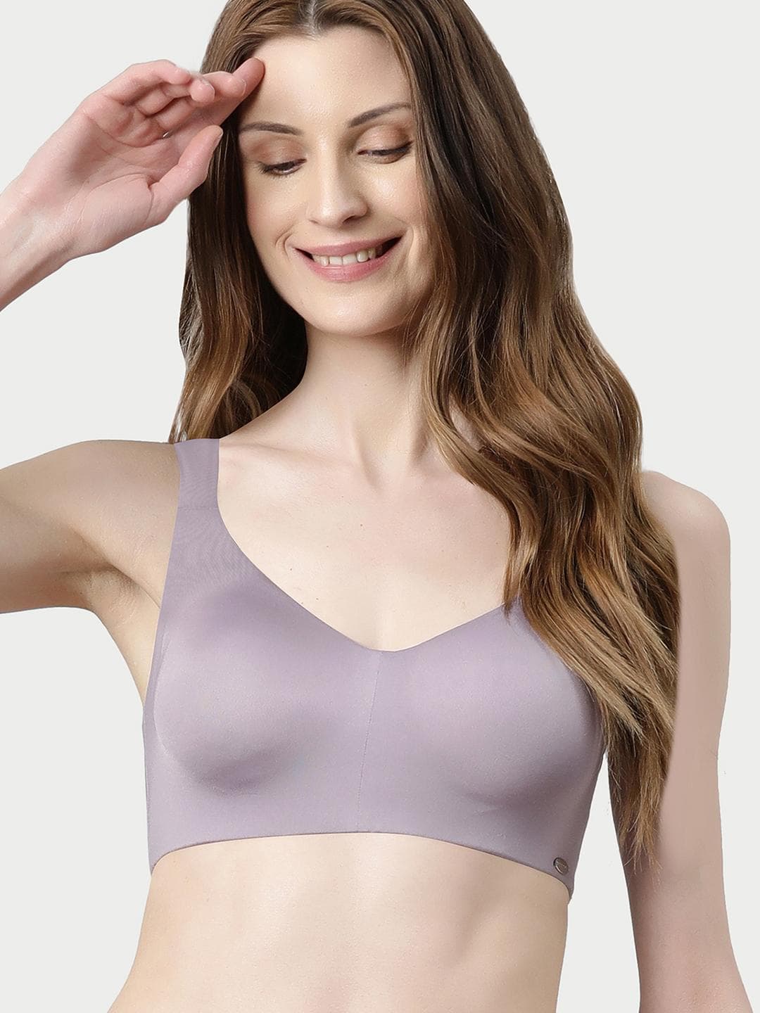 Enamor Non Padded Non-Wired Full Coverage Ultra-Smooth Look, Cushioned Straps Everyday Bra