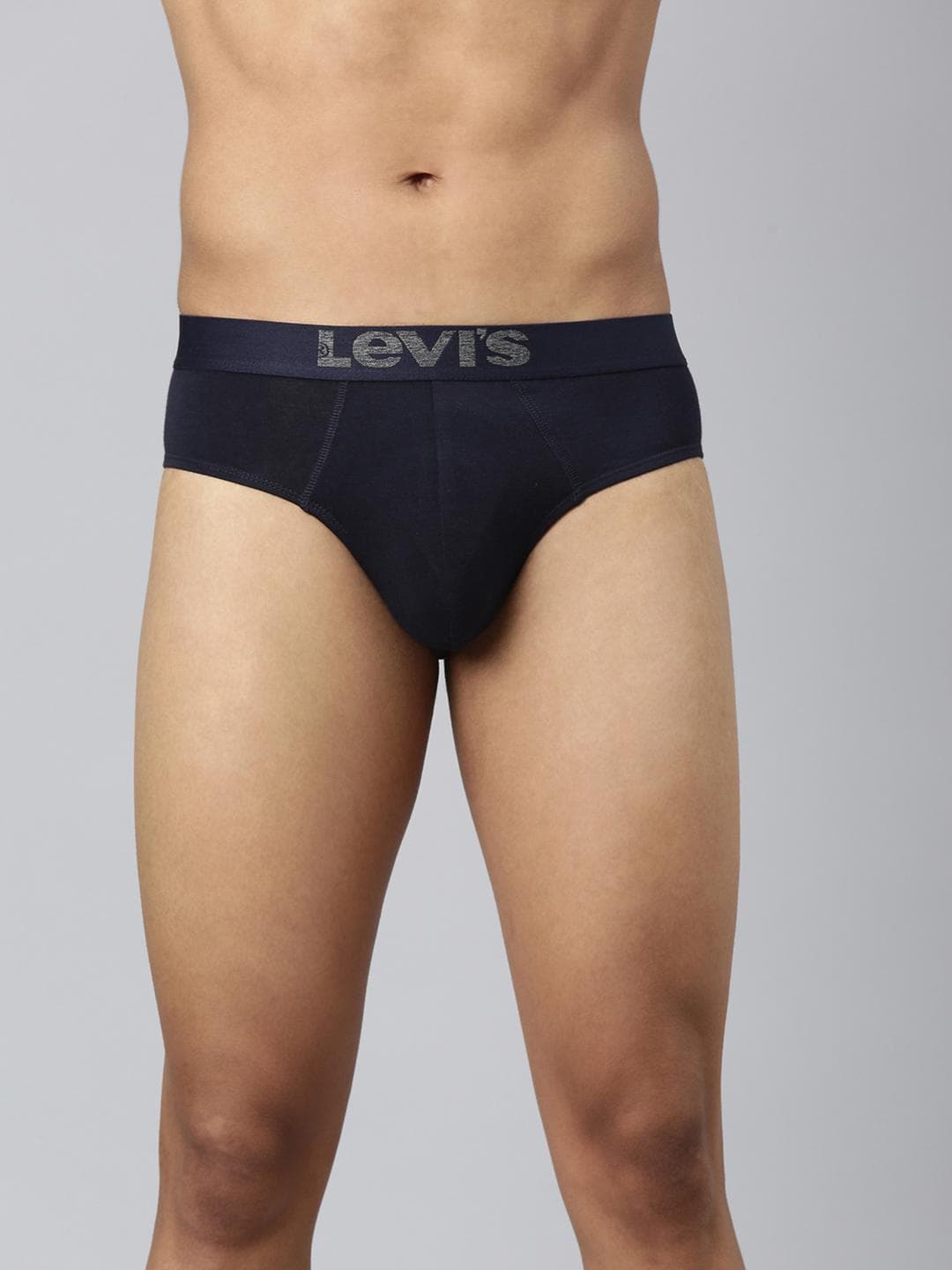 Buy Levis Men Solid Cotton Ultrasoft Waistband Brief With Smartskin Technology - - Apparel for Men
