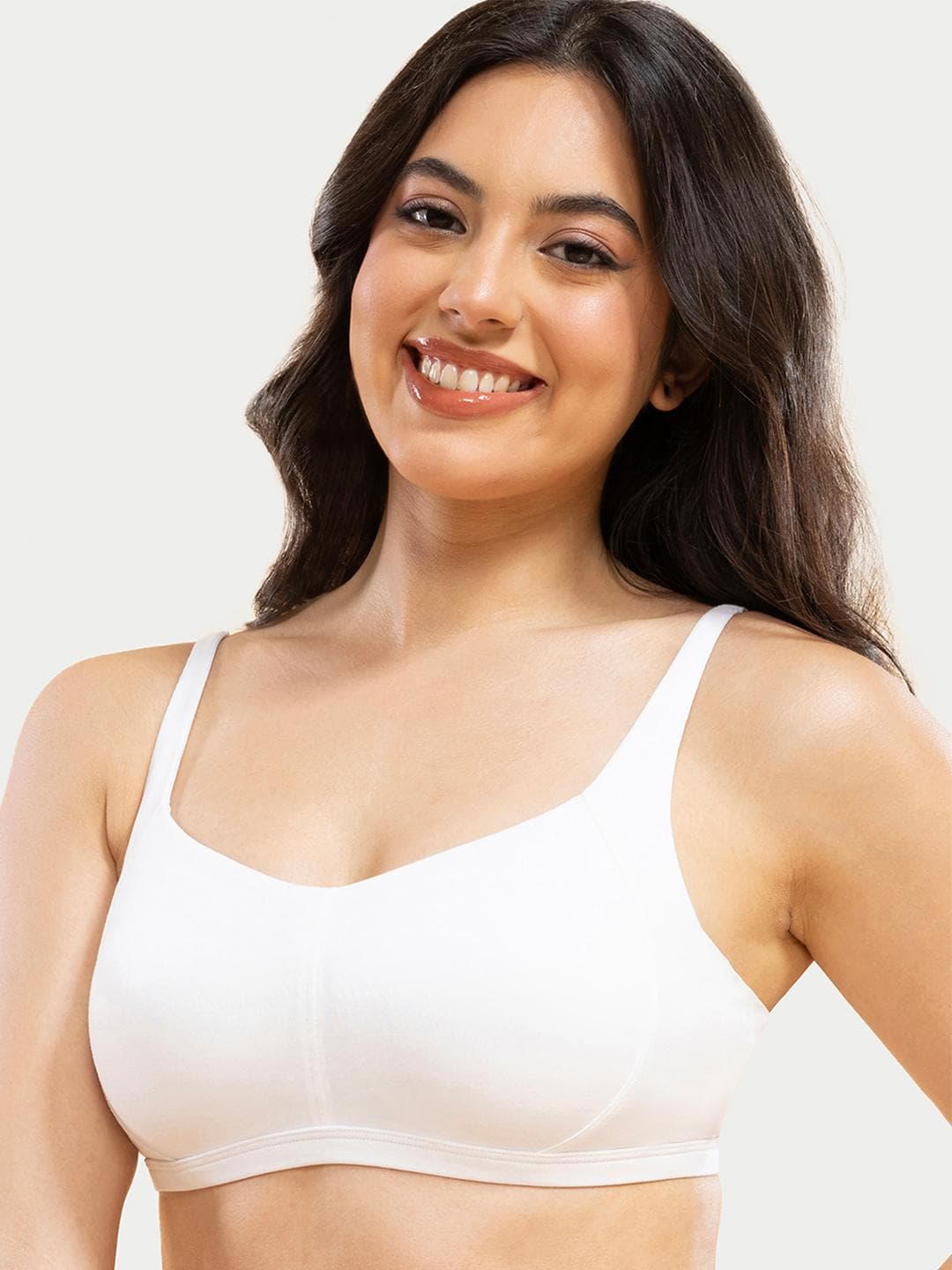 Buy Enamor Cotton Eco Antimicrobial Comfort Minimizer Bra A058 - - Apparel for Women