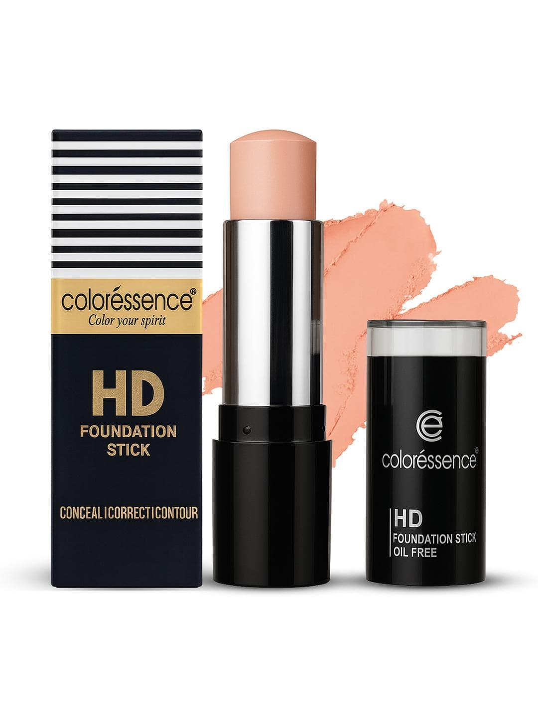 Buy Coloressence HD Foundation Stick 14g Pinkish Beige FS 4 - - Personal Care for Women
