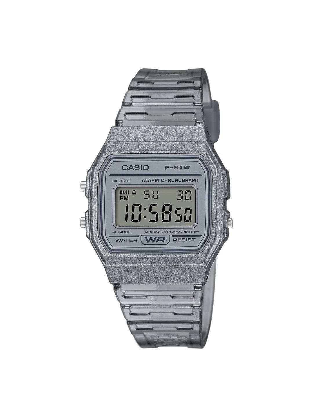 CASIO Unisex Dial & Straps Digital Stopwatch Watch D410