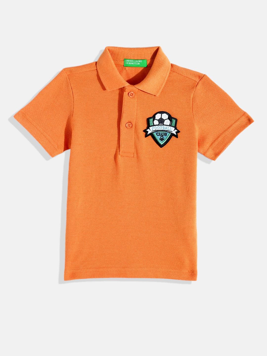 United Colors of Benetton Boys Polo Collar T-shirt