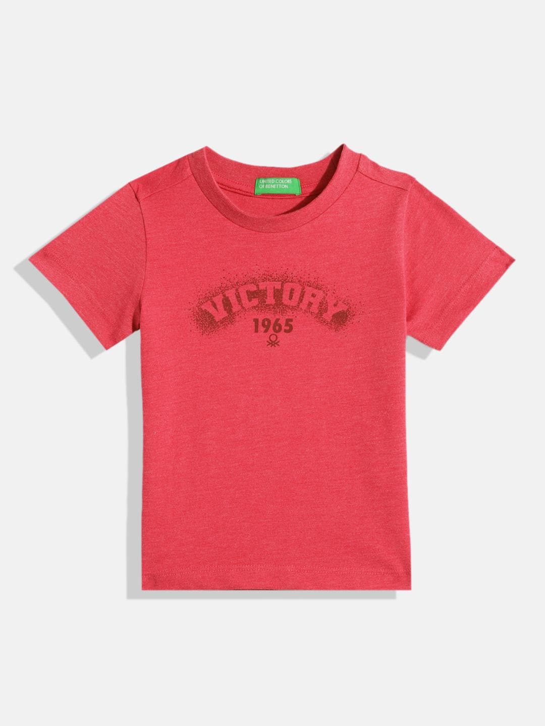 United Colors of Benetton Boys Typography Printed T-shirt
