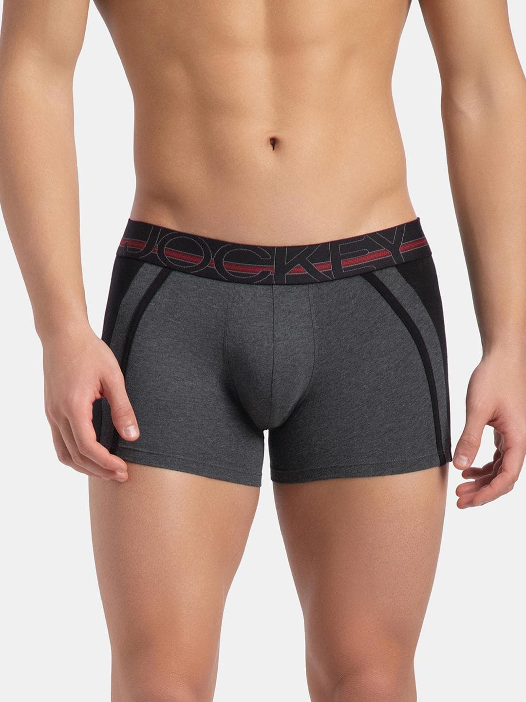 Buy Jockey Super Combed Cotton Stretch Solid Trunk With Ultrasoft Waistband US21 - - Apparel for Men