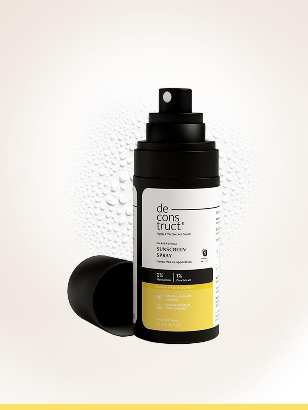 Buy Deconstruct Sunscreen Spray SPF 50 PA++++ Niacinamide No Rub Quick Absorb 50ml - - Personal Care for Unisex