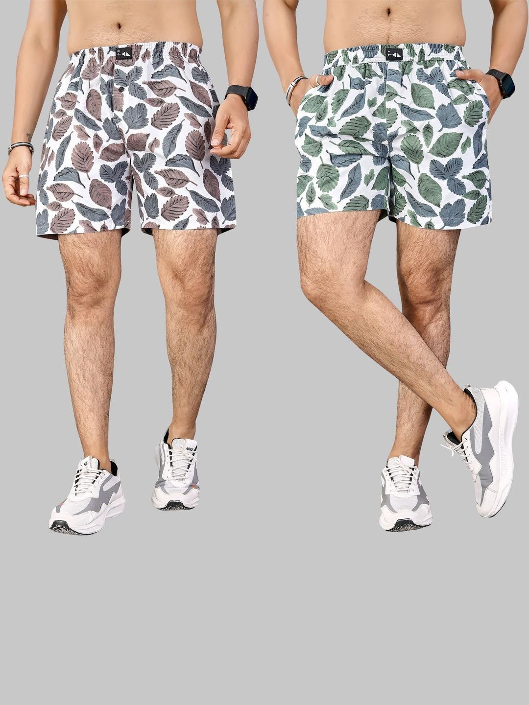 Buy FTX Pack Of 2 Printed Boxers - - Apparel for Men