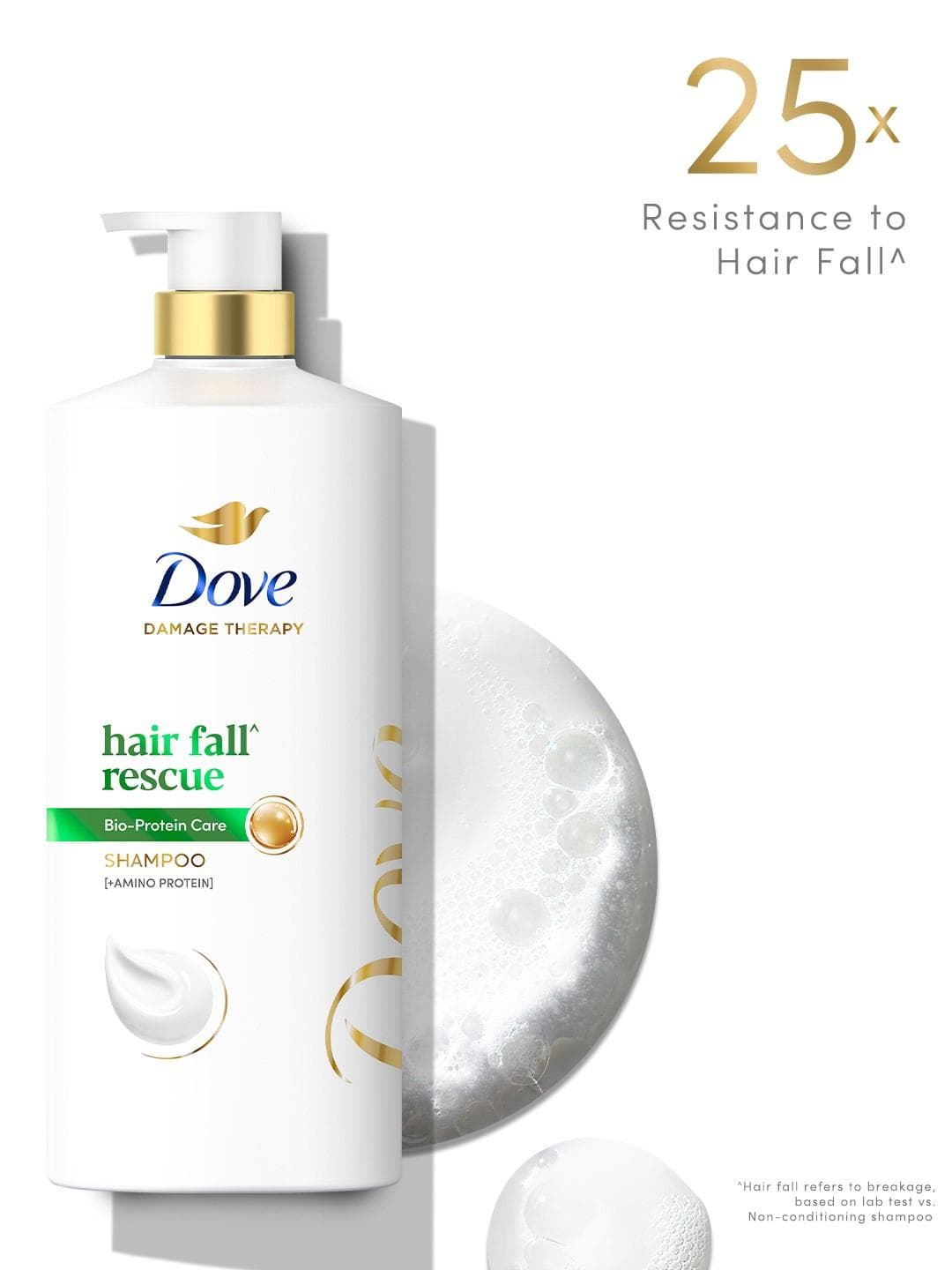 Buy Dove Hairfall Rescue Shampoo With Amino Protein 1.2 L - - Personal Care for Unisex