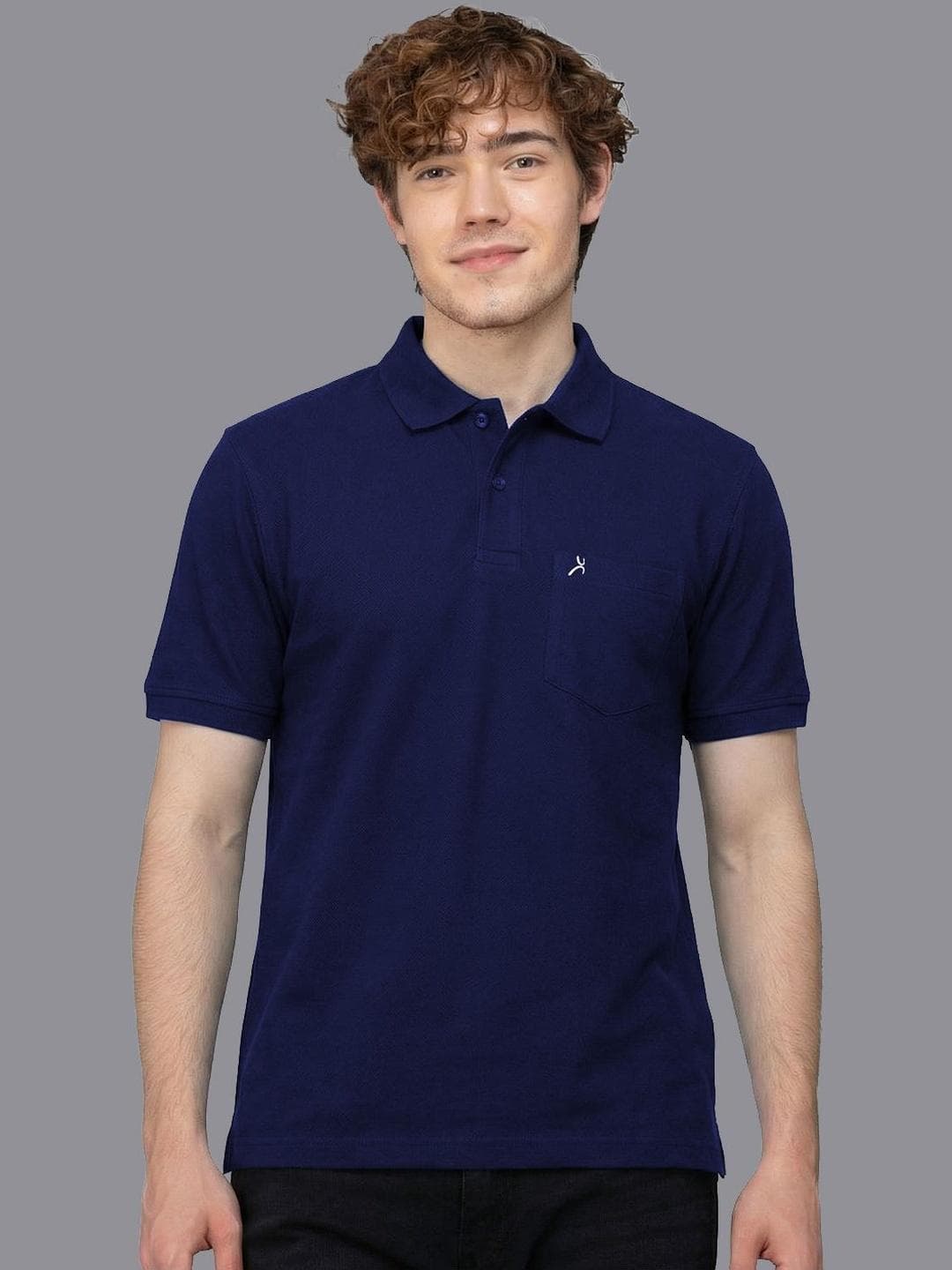 AMUL COMFY Polo Collar Lounge Tshirts