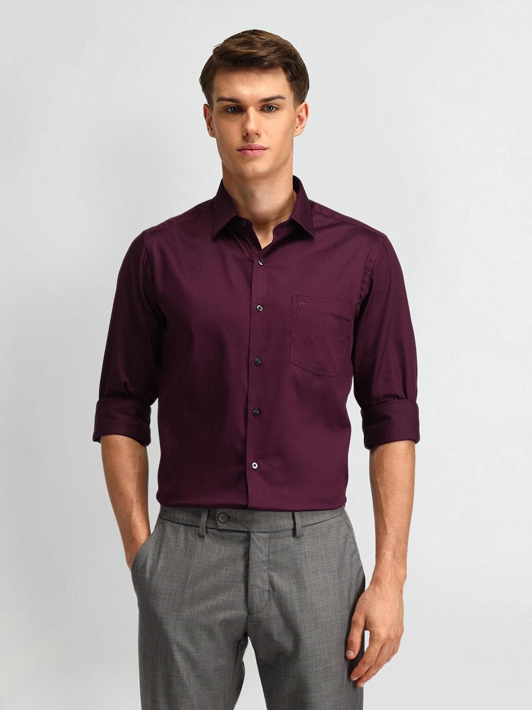 Arrow Manhattan Slim Fit Pure Cotton Formal Shirt