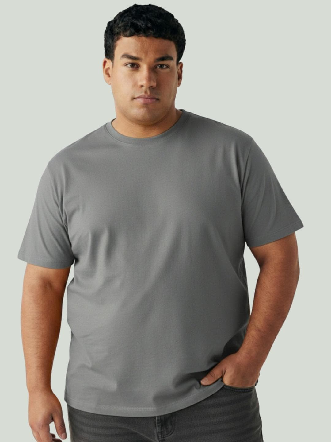 Toodle Plus Round Neck Cotton T-shirt