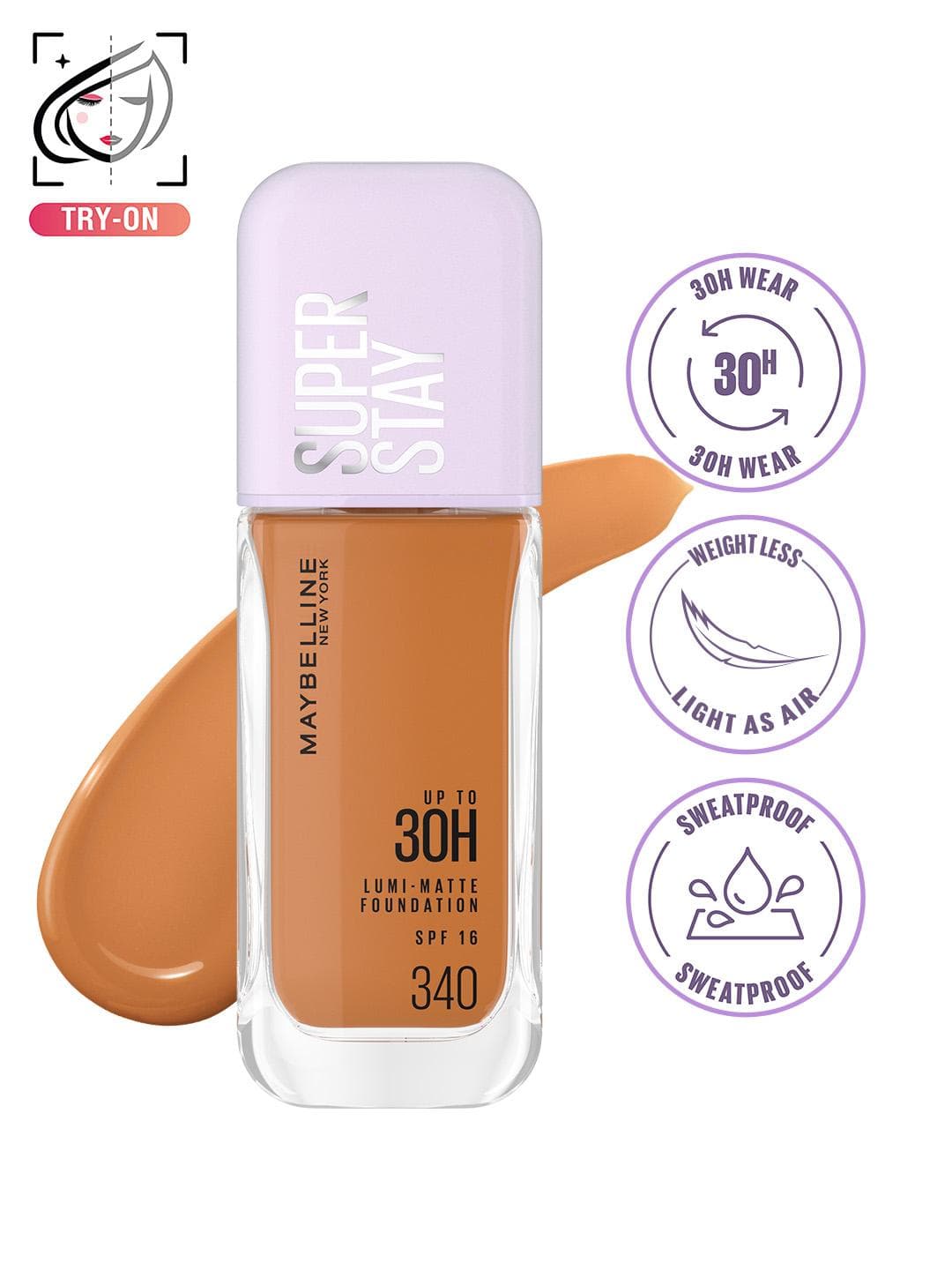Buy Maybelline New York Super Stay Lumi Matte Lightweight Liquid Foundation 35g Shade 340 - - Personal Care for Women