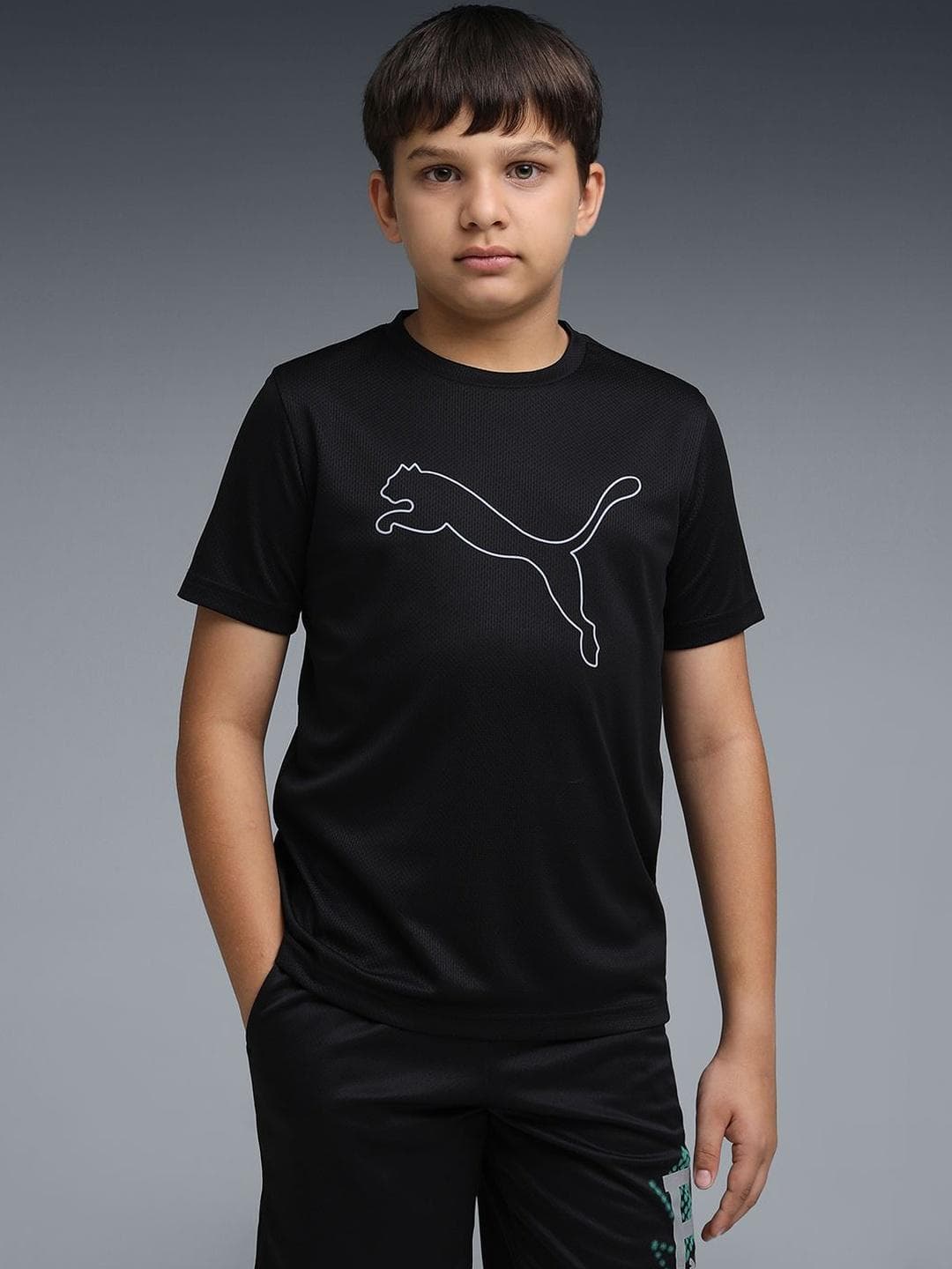Puma ESSENTIAL Ultrabreathe Boys' Slim Fit Training Tee