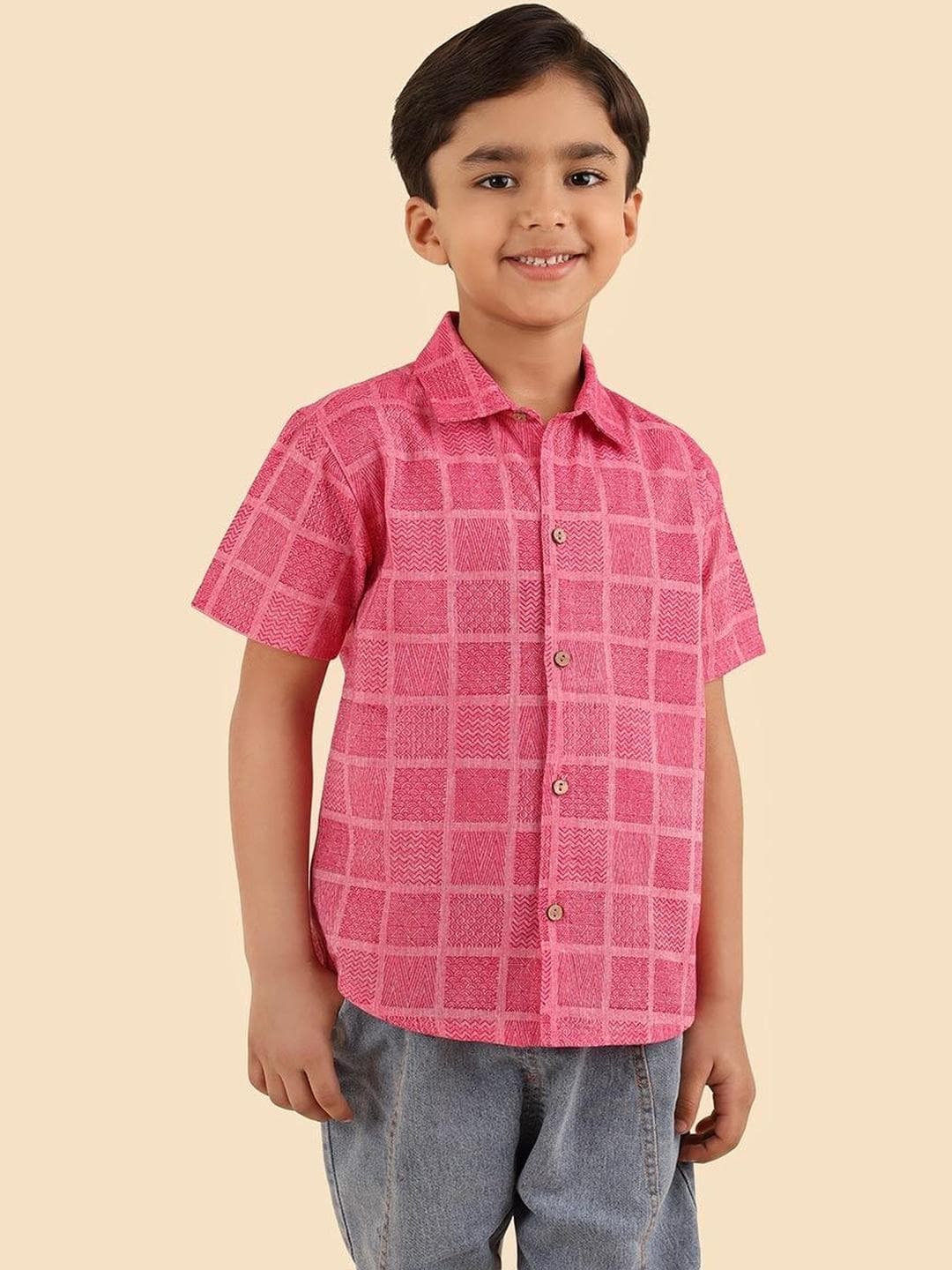 Fabindia Boys Casual Shirt