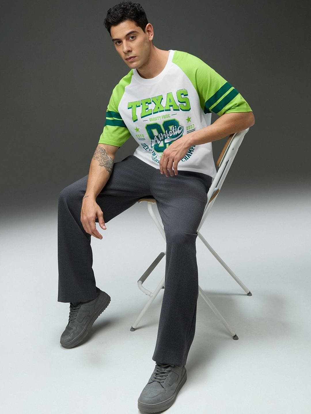 DILLINGER Men Varsity Printed T-shirt