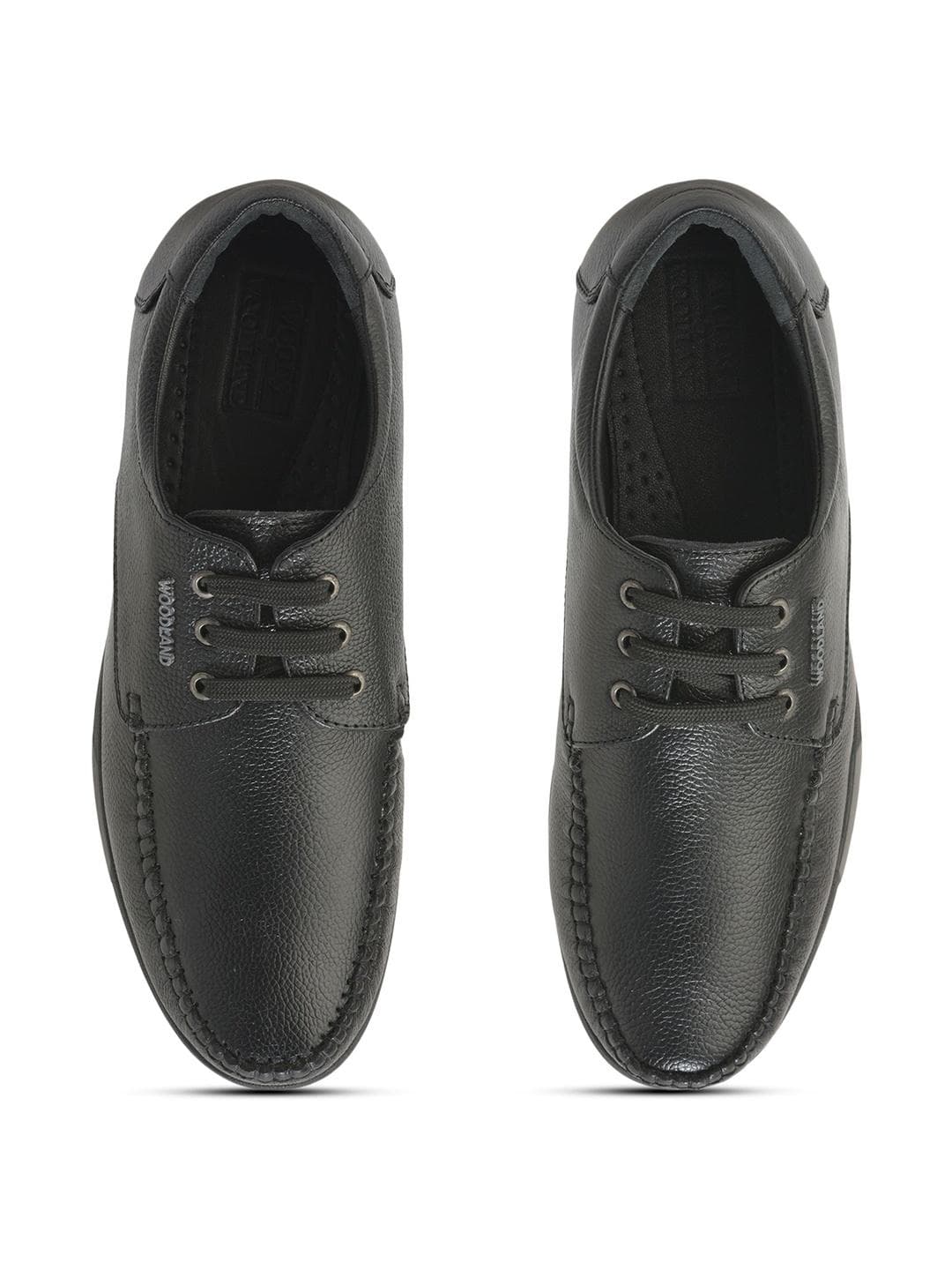 Woodland Men Leather Formal Derbys