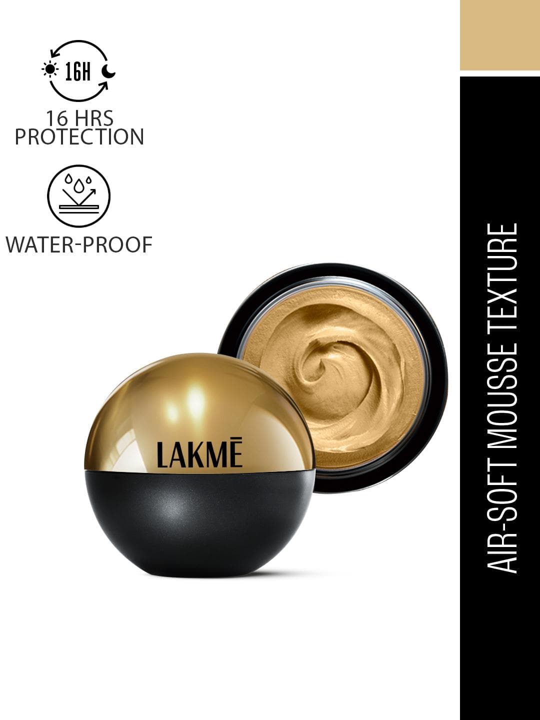 Buy Lakme Xtraordin Airy Mattereal Mousse Foundation, Matte Finish 01 Classic Ivory, 25g - - Personal Care for Women