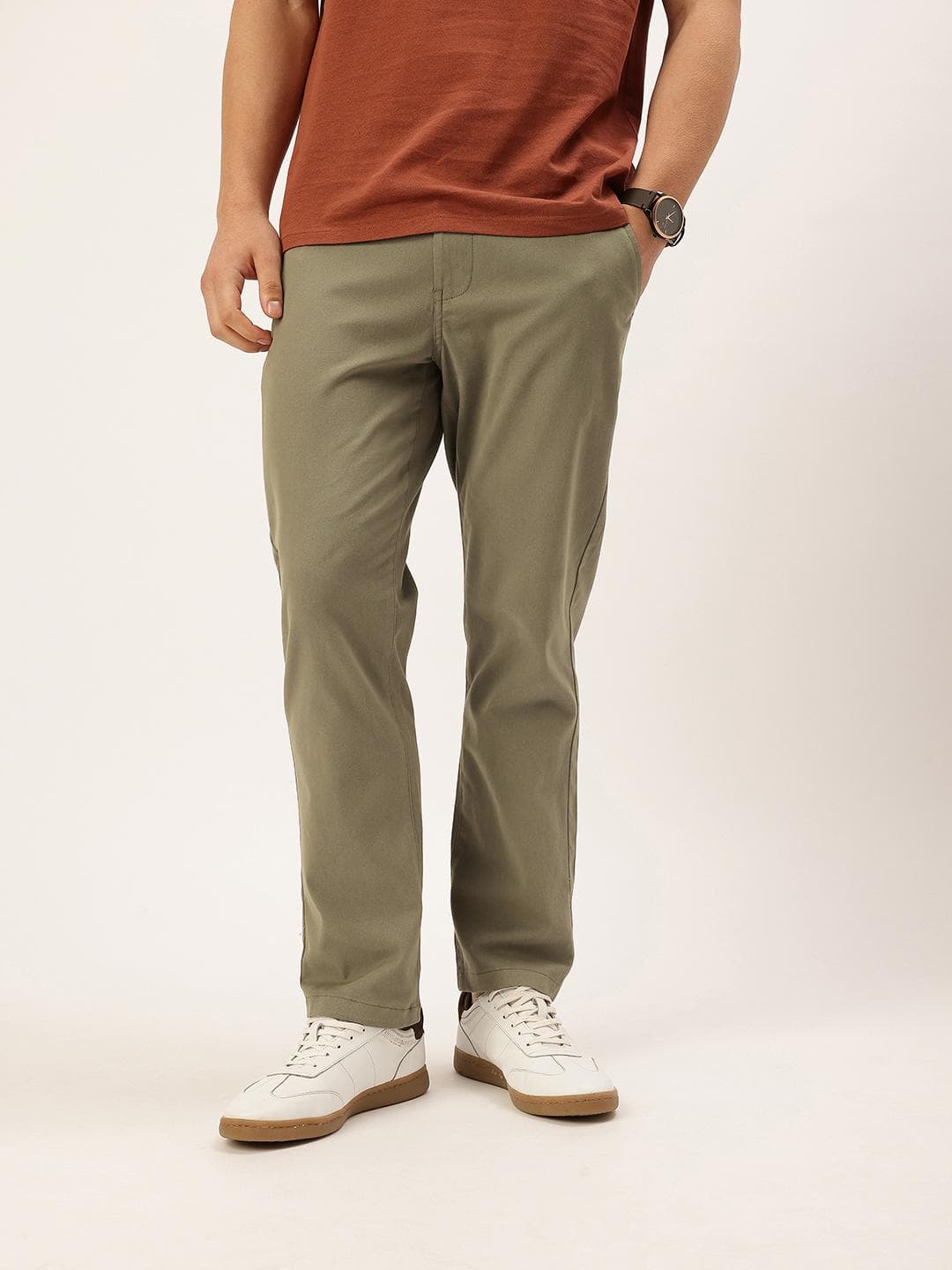 Nautica Men Slim Fit Chinos Trousers