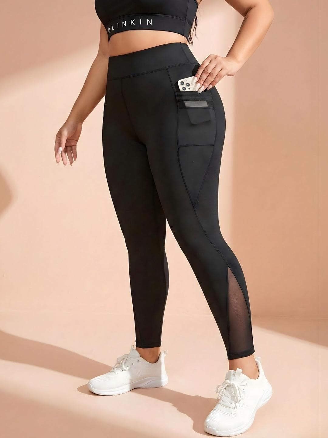 Blinkin Ankle Length Rapid-Dry Tights