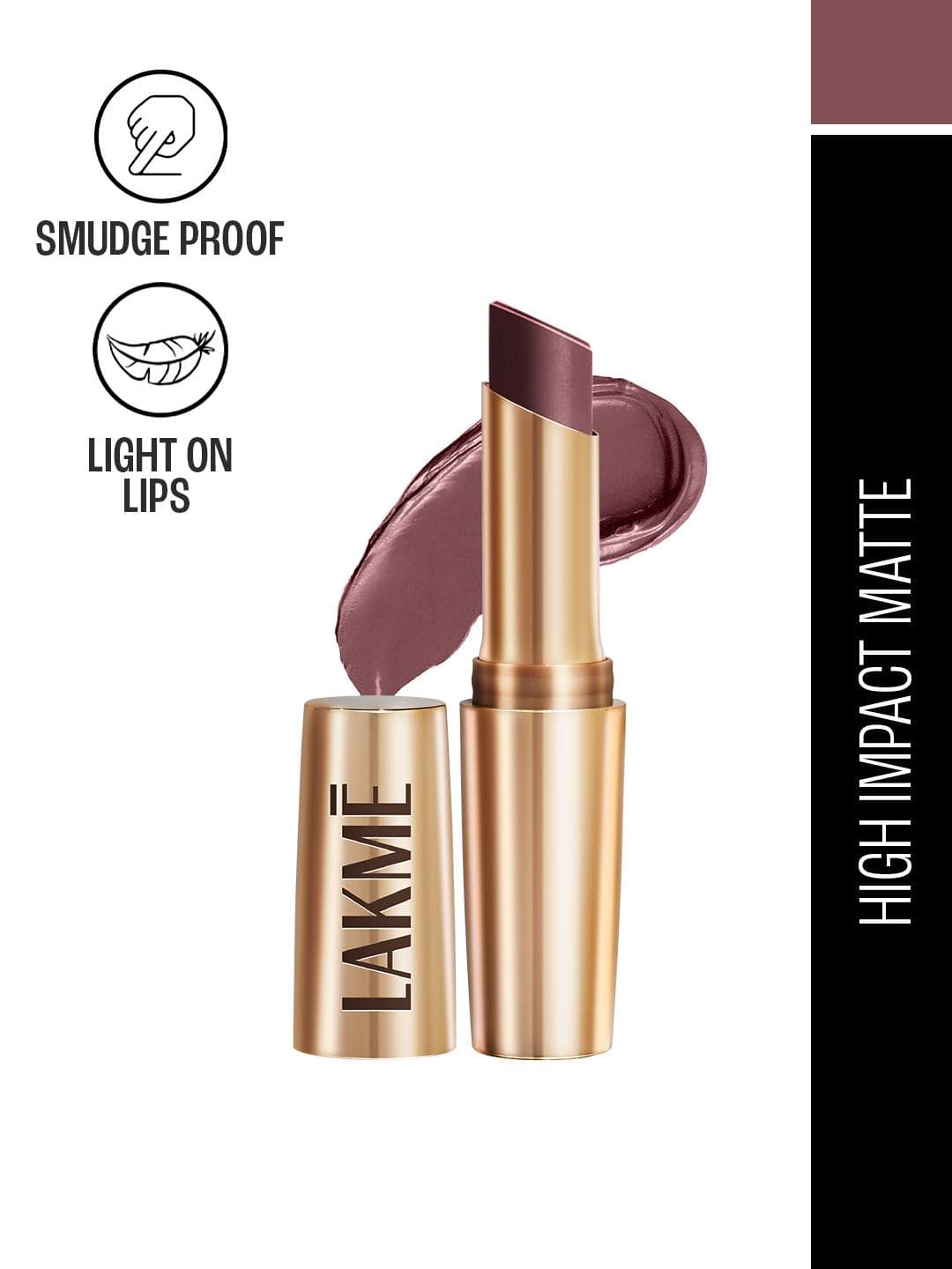 Buy Lakme 9to5 Powerplay Priming Matte Lipstick With Vit E Lasts 16Hr 3.6g Chocolate Crush - - Personal Care for Women