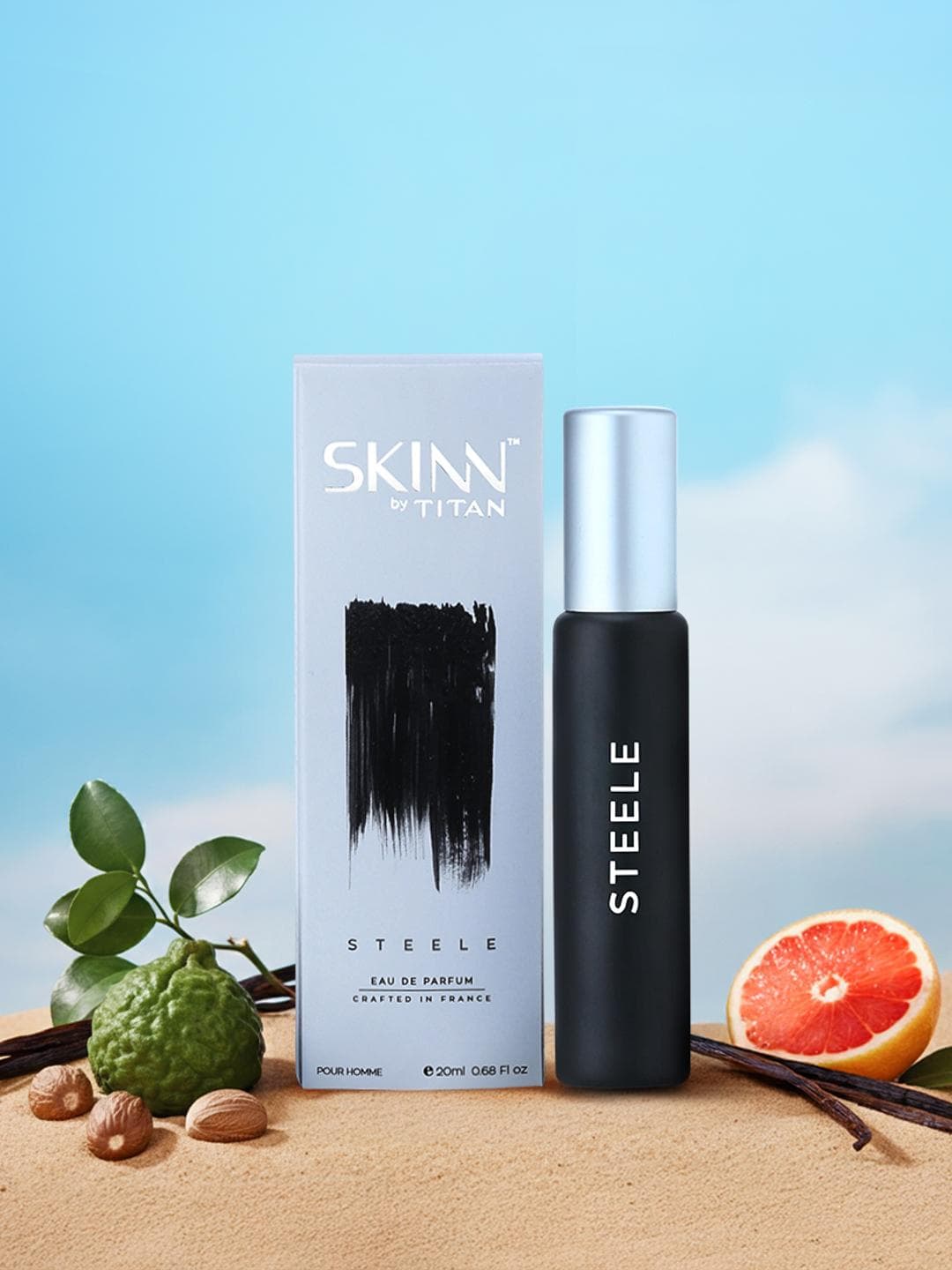 Buy SKINN By Titan Men Steele Eau De Parfum 20 Ml - - Personal Care for Men