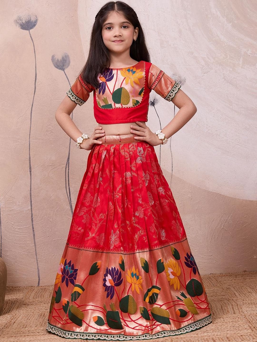 Tasarika Girls Ready to Wear Lehenga &