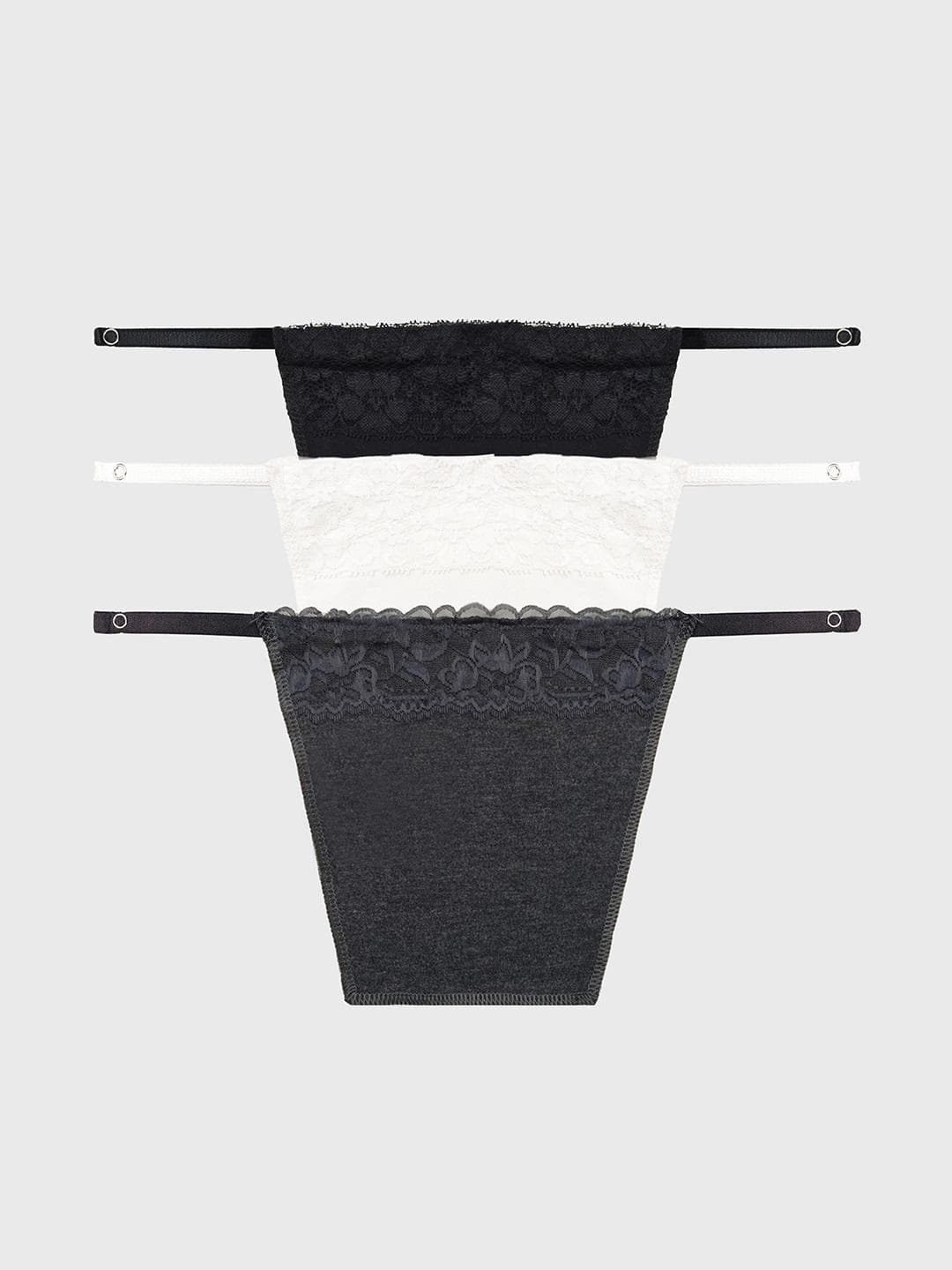 Buy Glamoras Women Pack Of 3 Cleavage Cover Clip On Camisole - - Apparel for Women