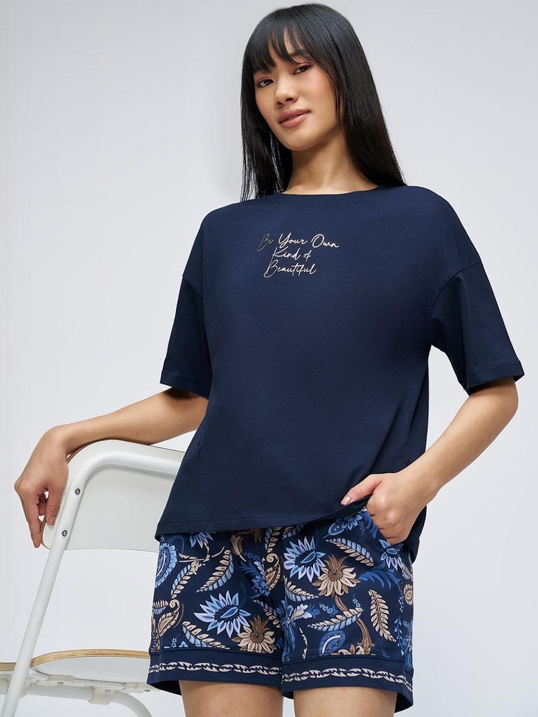 Dreamz by Pantaloons Printed Lounge Tshirts