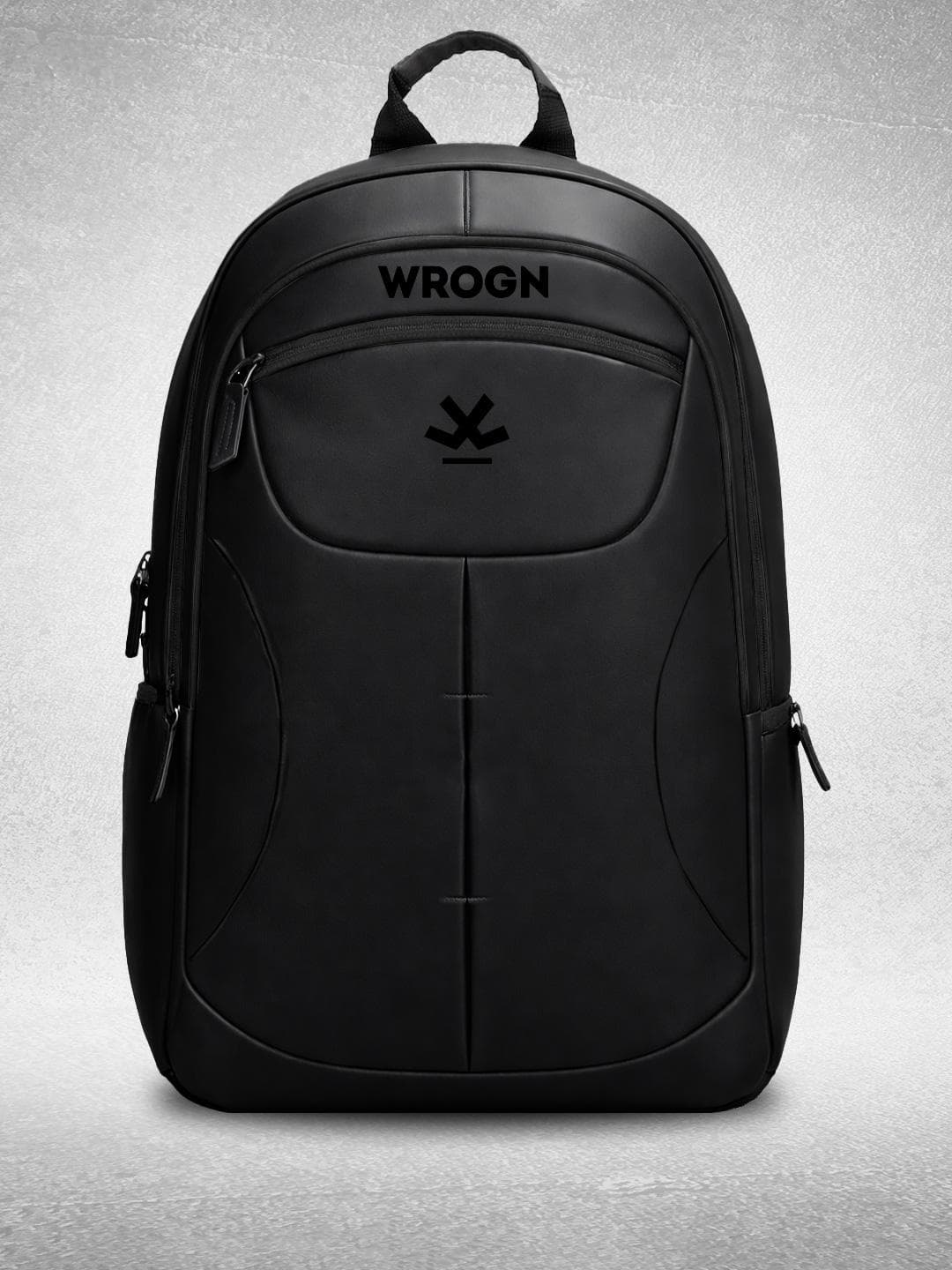 Buy WROGN Ergonomic Water Resistant Backpack With Reflective Strip & Rain Cover 31L - - Accessories for Unisex