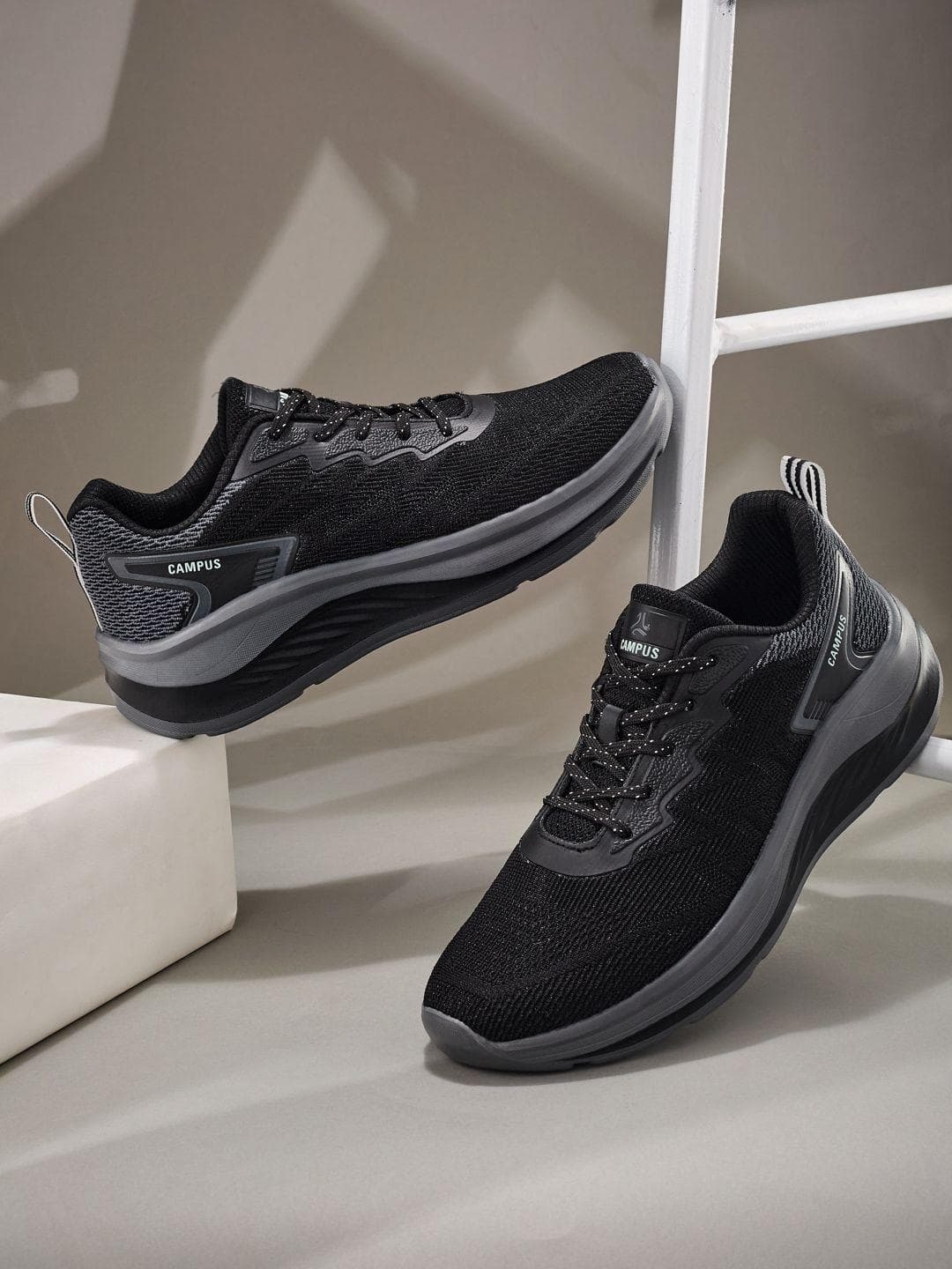 Campus FYBER Men Mesh Running Non-Marking Shoes