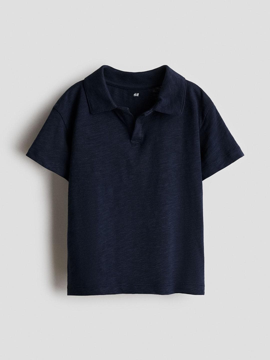 H&M Cotton Jersey Polo Shirt