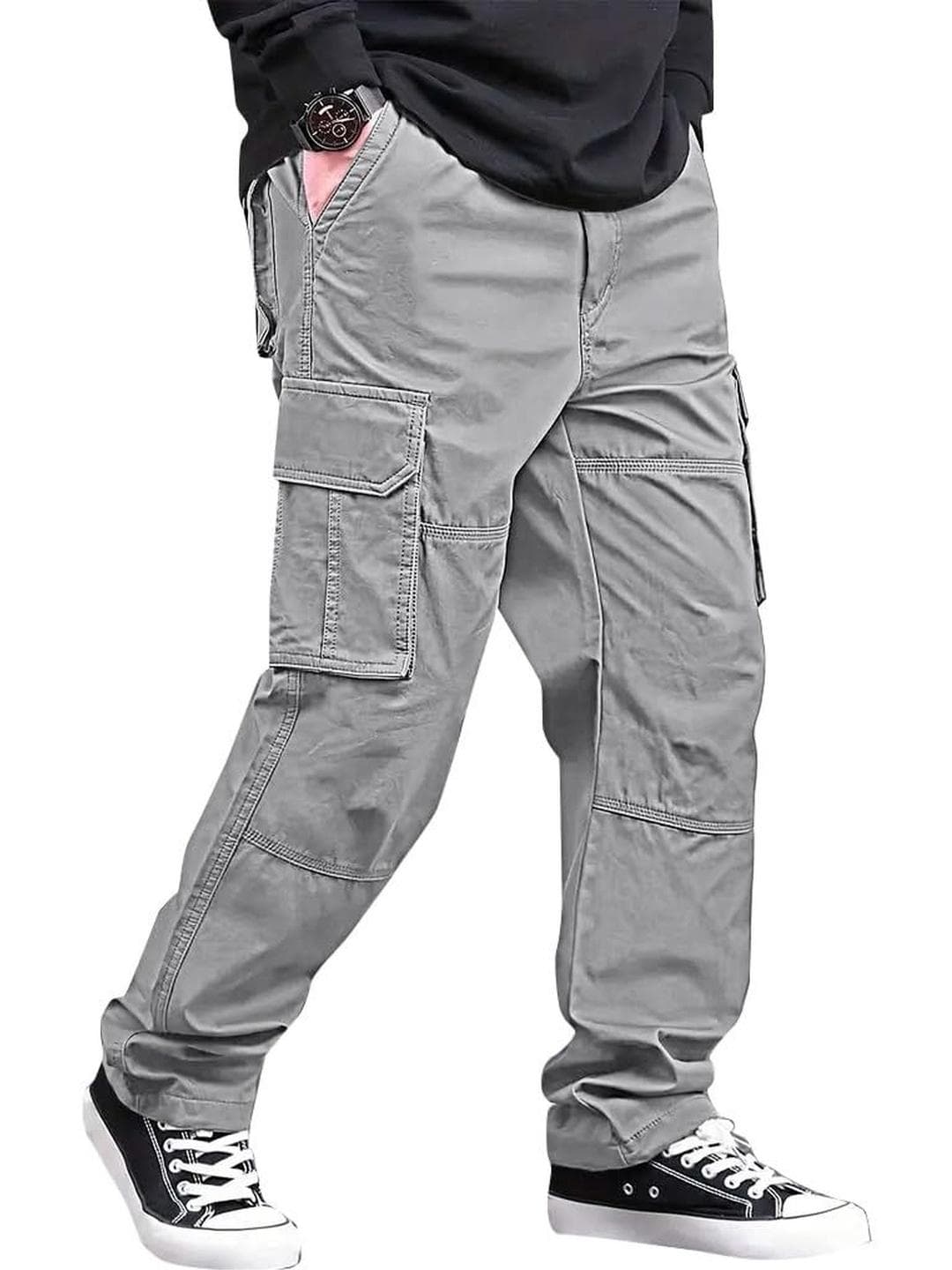 COMBRAIDED Men Cargos Trousers