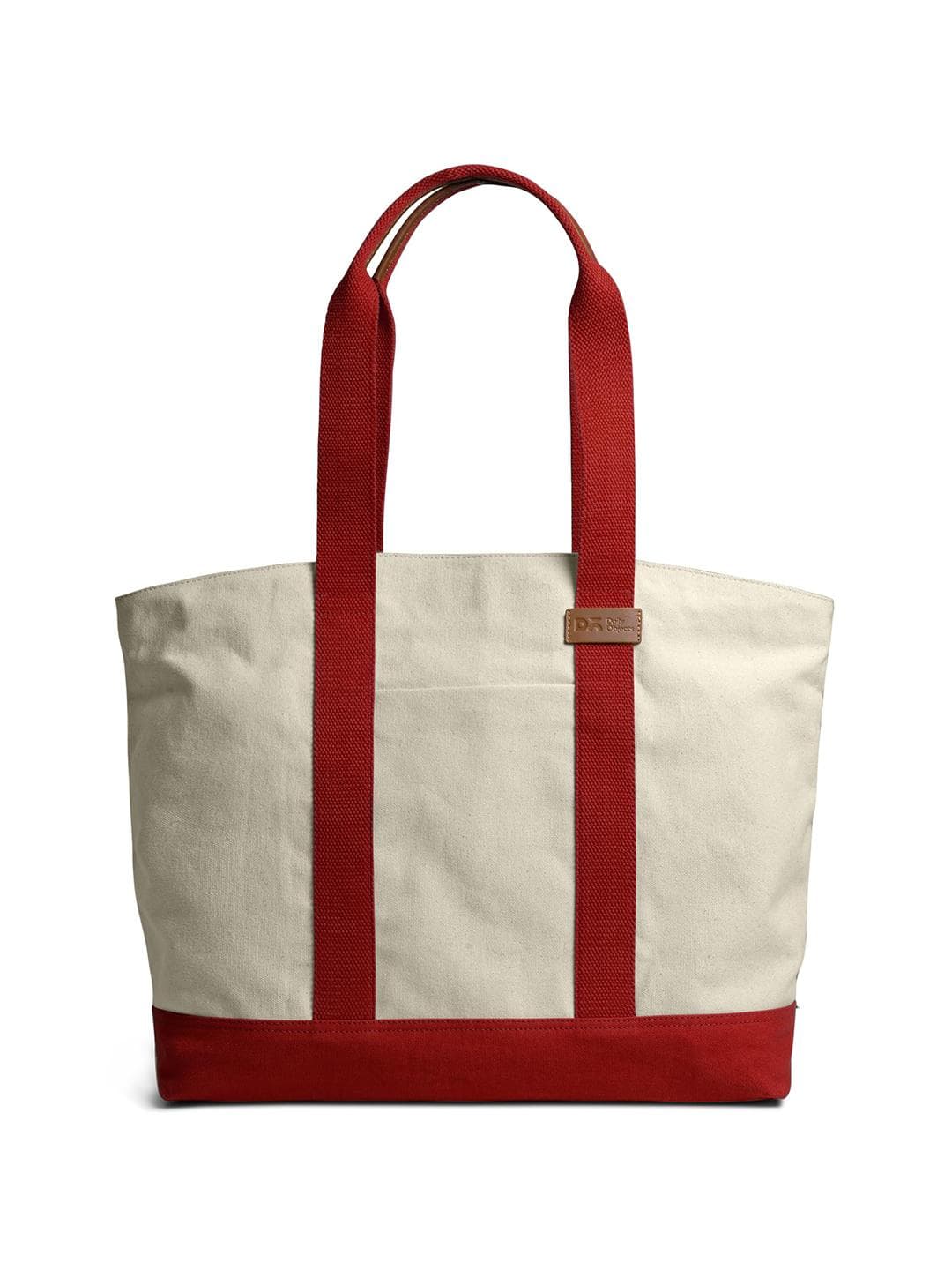 Buy DailyObjects Ivory Crimson Red Field Tote Bag - - Accessories for Unisex