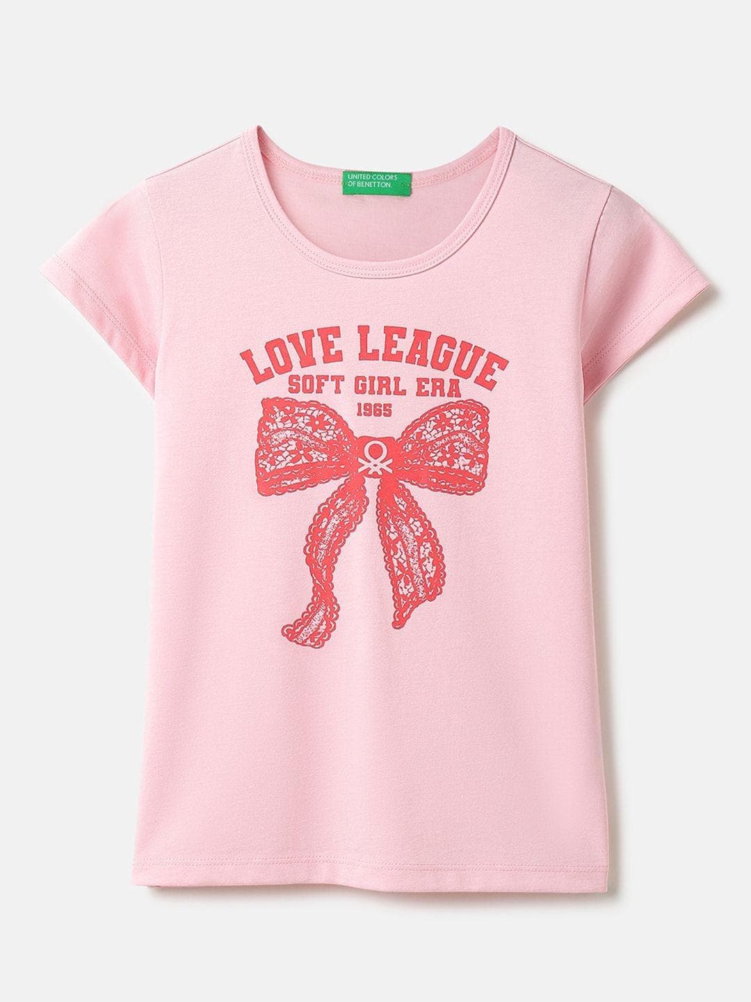 United Colors of Benetton Girls Cotton Tshirts