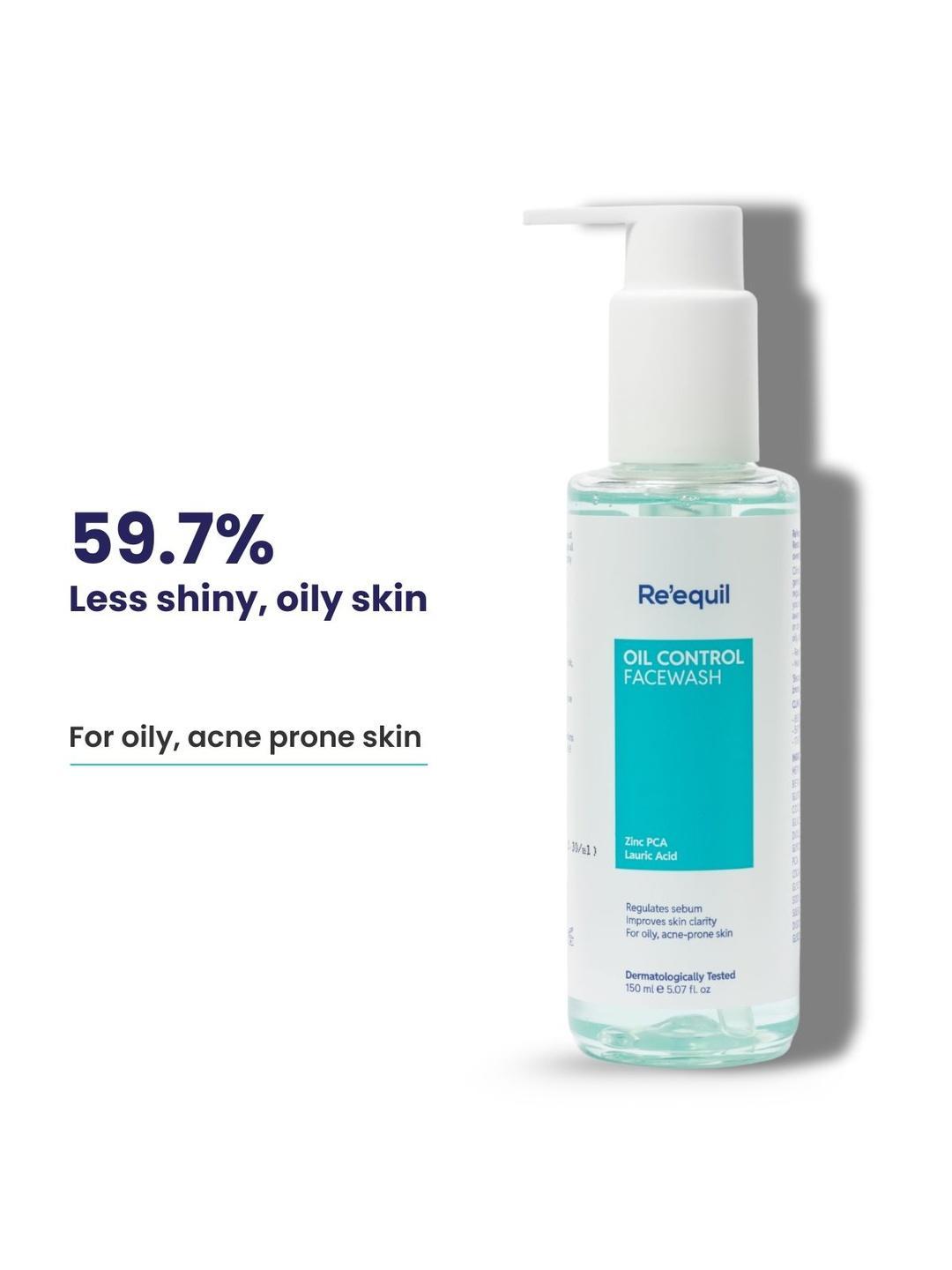 Buy Reequil Oil Control Face Wash For Oily & Acne Prone Skin 150 Ml - - Personal Care for Unisex